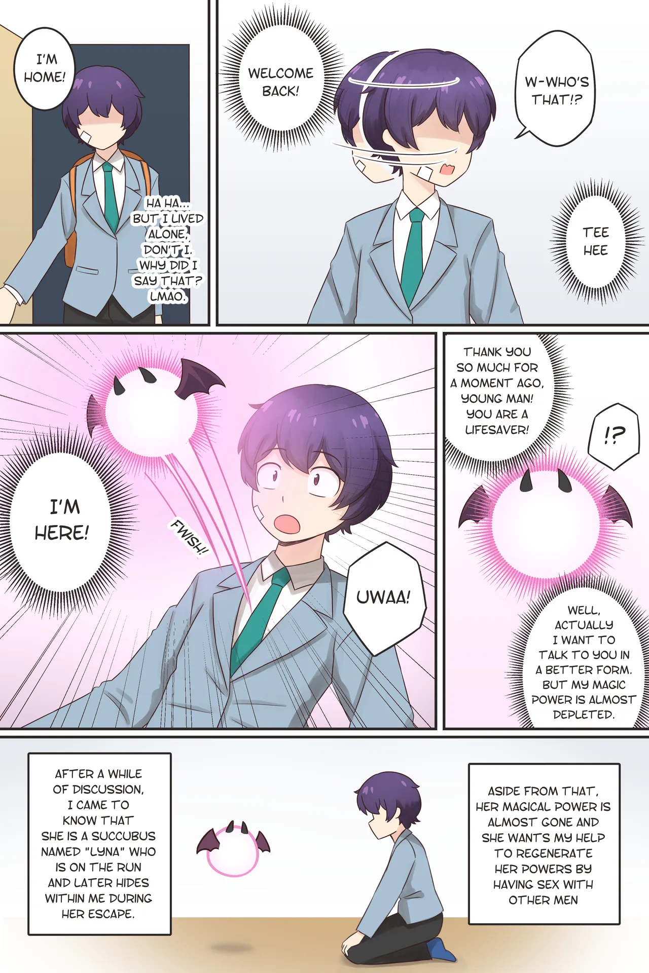 My Life as a Succubus page 5 full