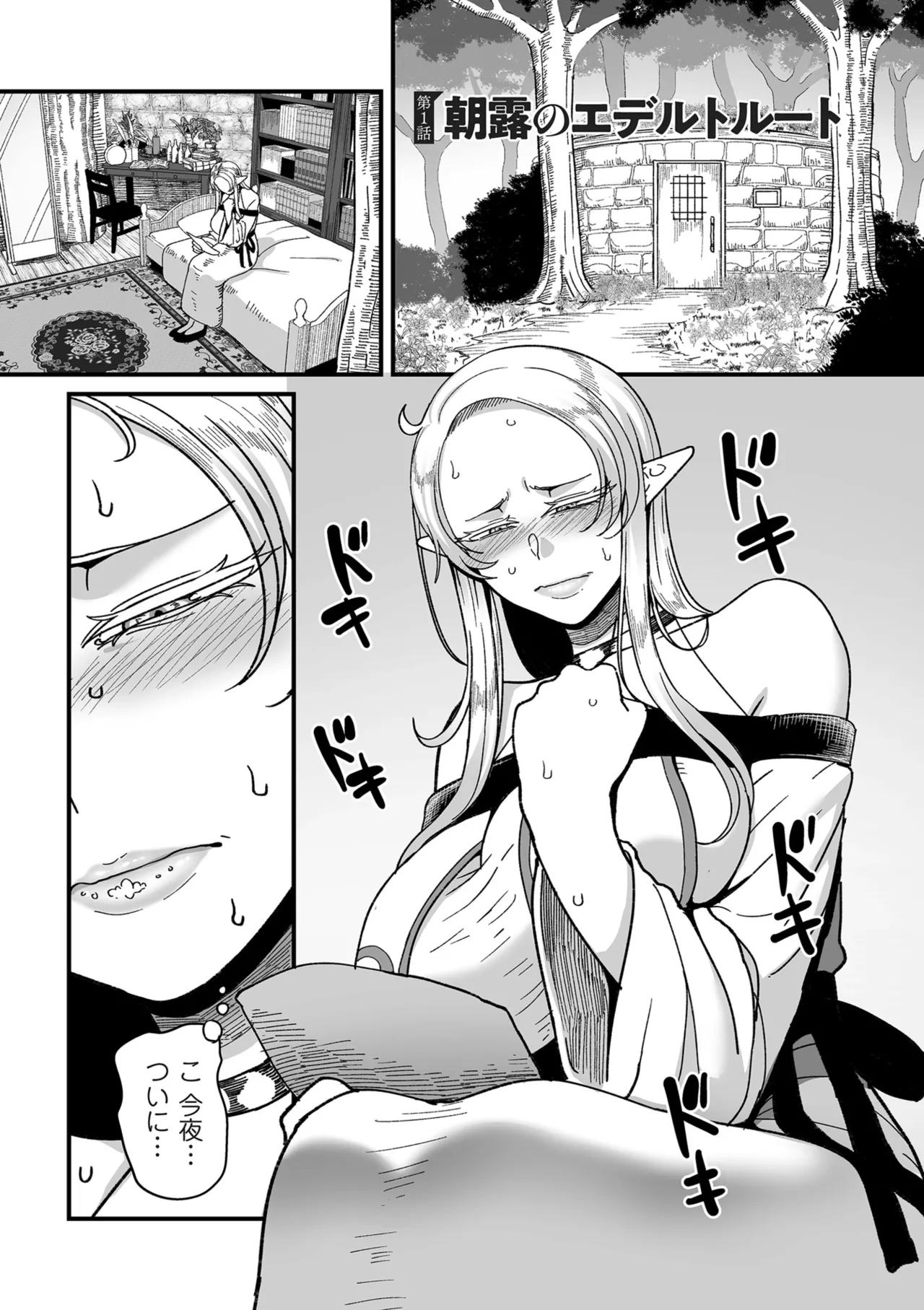 限界熟女エルフ専用！ 男娼デリバリーサービス！！ page 9 full