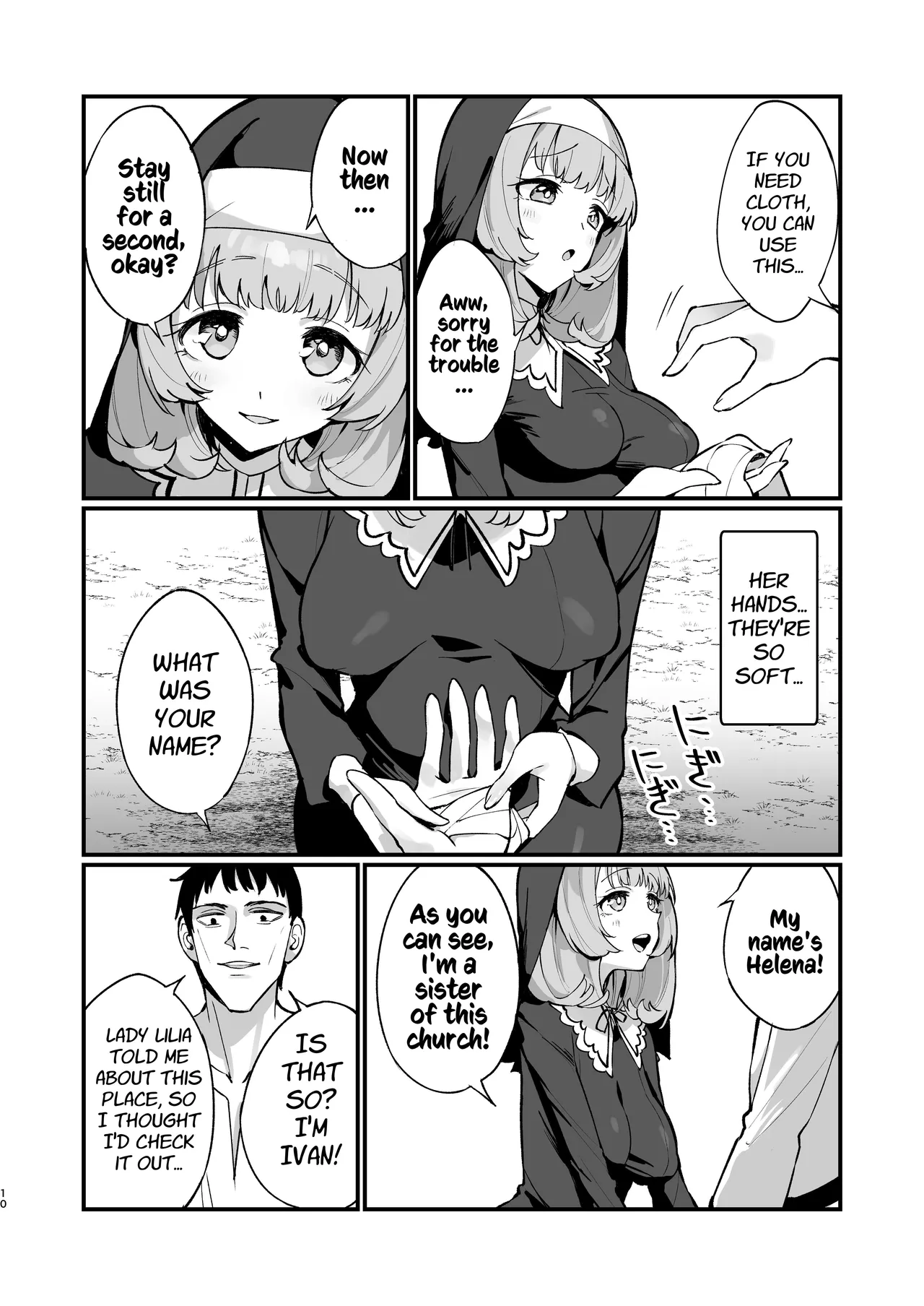 Sister Kanzen Haiboku. ~Muchi na Sister ga honnou de Hatsujo Koubi Surumade~ | A Sister's Absolute Defeat: Until an Innocent Nun Enters Heat and Indulges in Passionate Mating Sex page 10 full