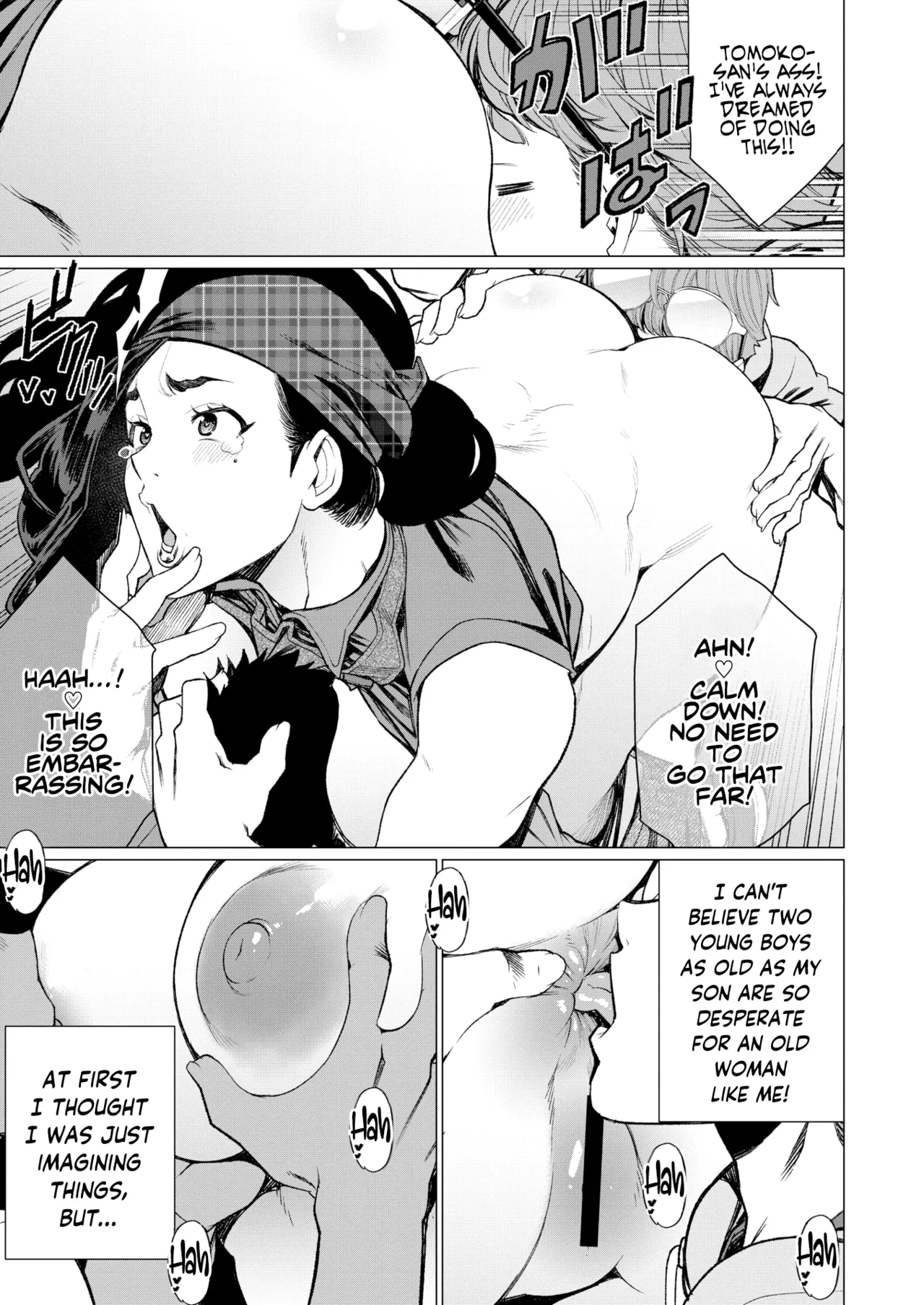 Hitozuma Kissa de Juku Niku Sando | Matured Meat Sandwich Special at the Married MILF Cafe page 7 full