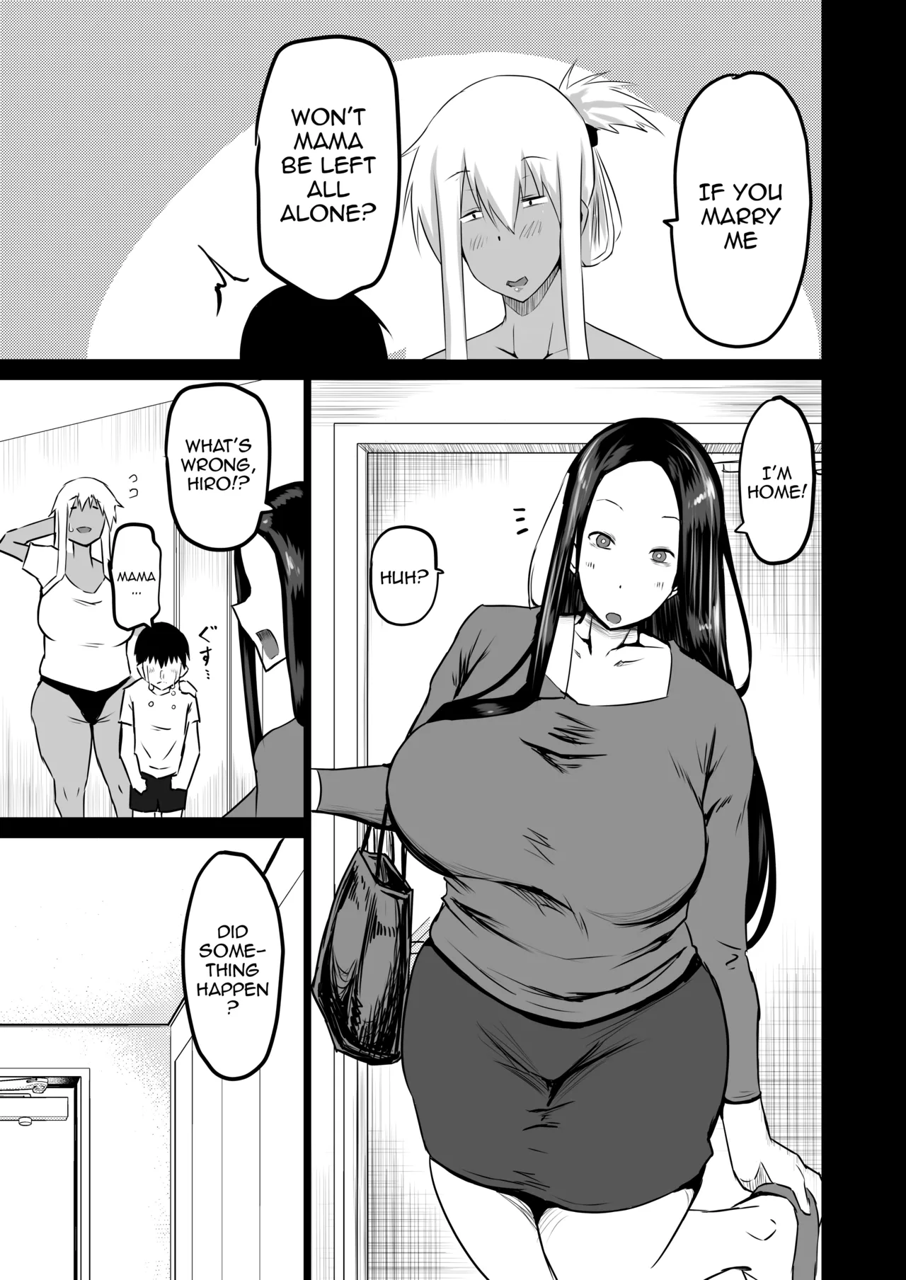 My Friend Uses My Mom And Aunt To Get Off / Tomodachi ga Boku no Oba to Mama de Gachinuki page 4 full