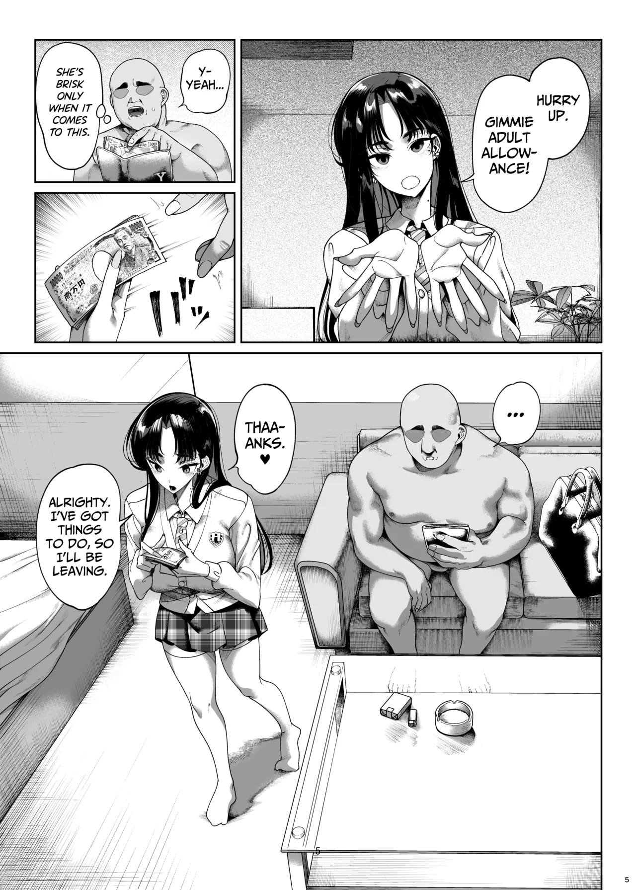 Namaiki P-katsu Musume Oshioki Choukyou page 6 full