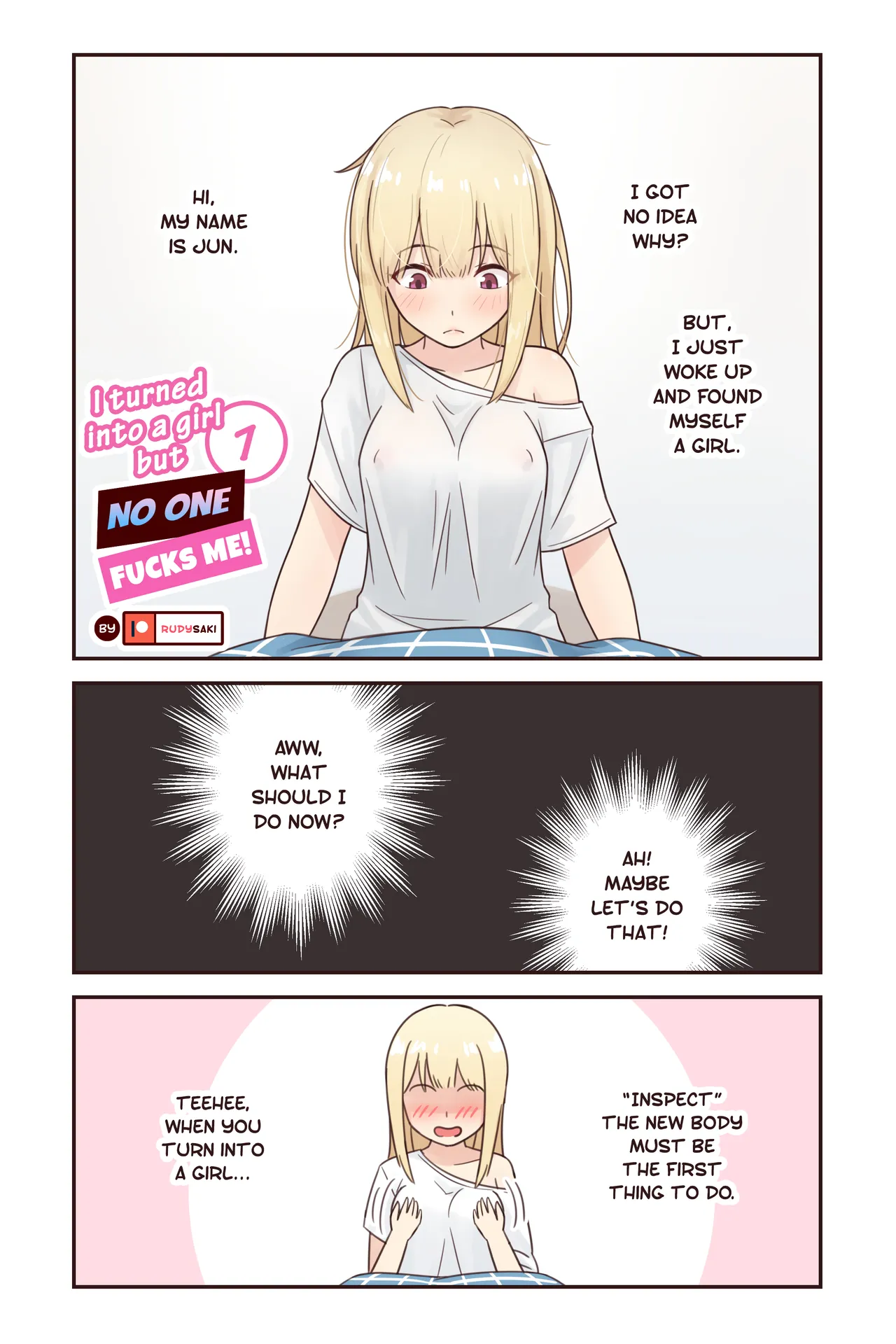 I Turned Into a Girl But NO ONE Fucks Me! page 1 full