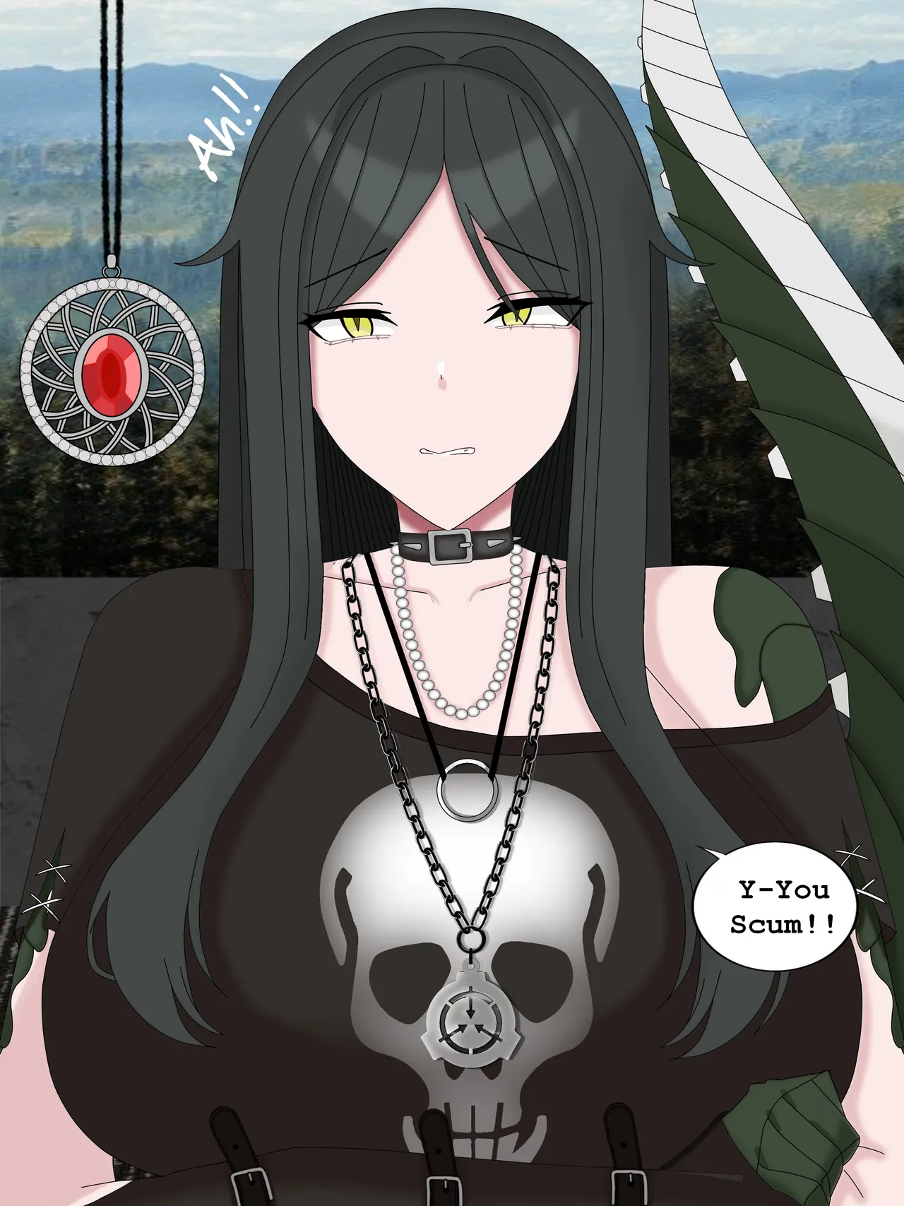 - SCP-682 Female - Doujinshi page 6 full