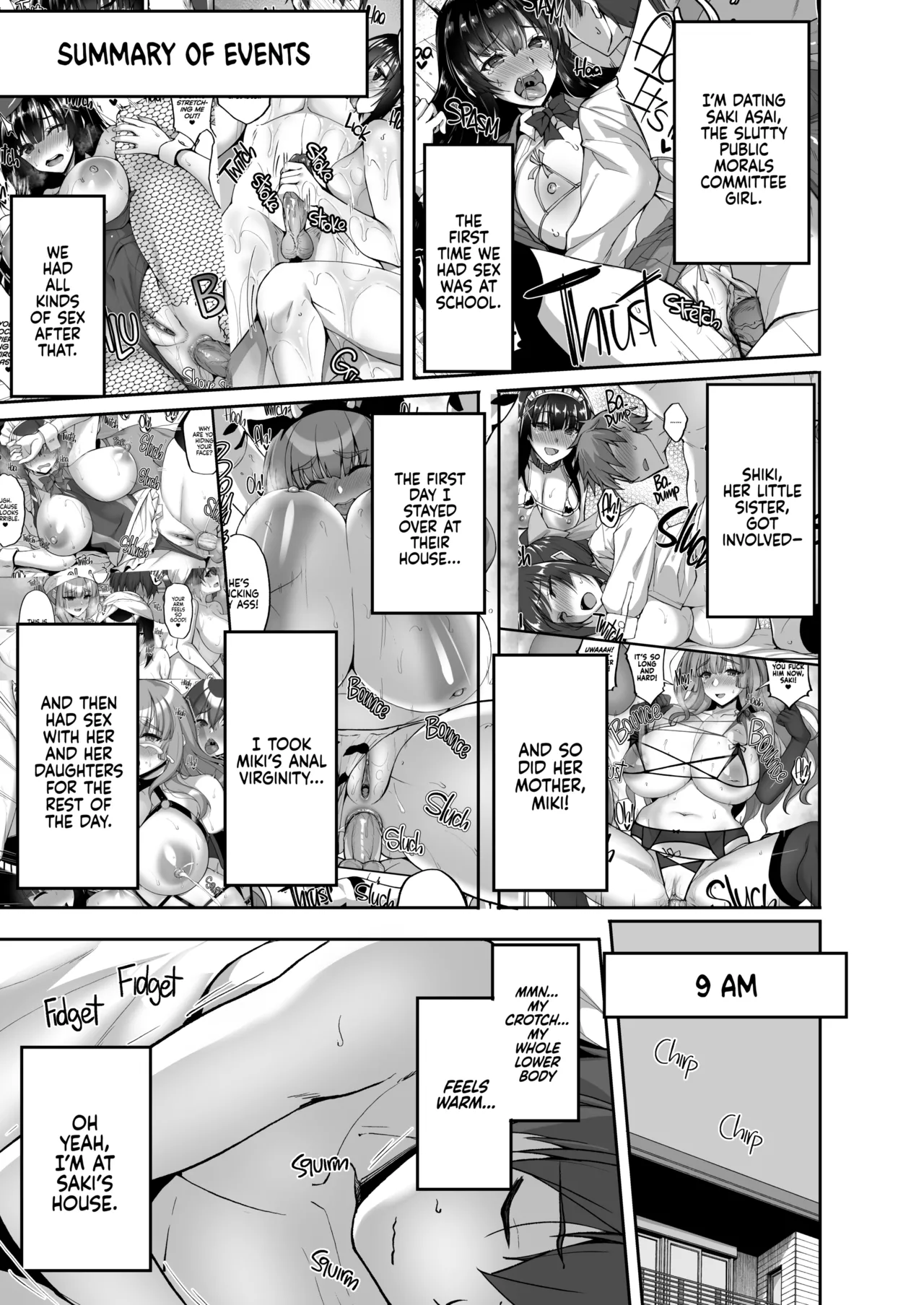 Chishojo Fuuki Iin no Minna ni Ienai Inbi na Onegai 8 ~Bomai to Ane o Haramaseru Otomarikai Kouhen~ page 2 full