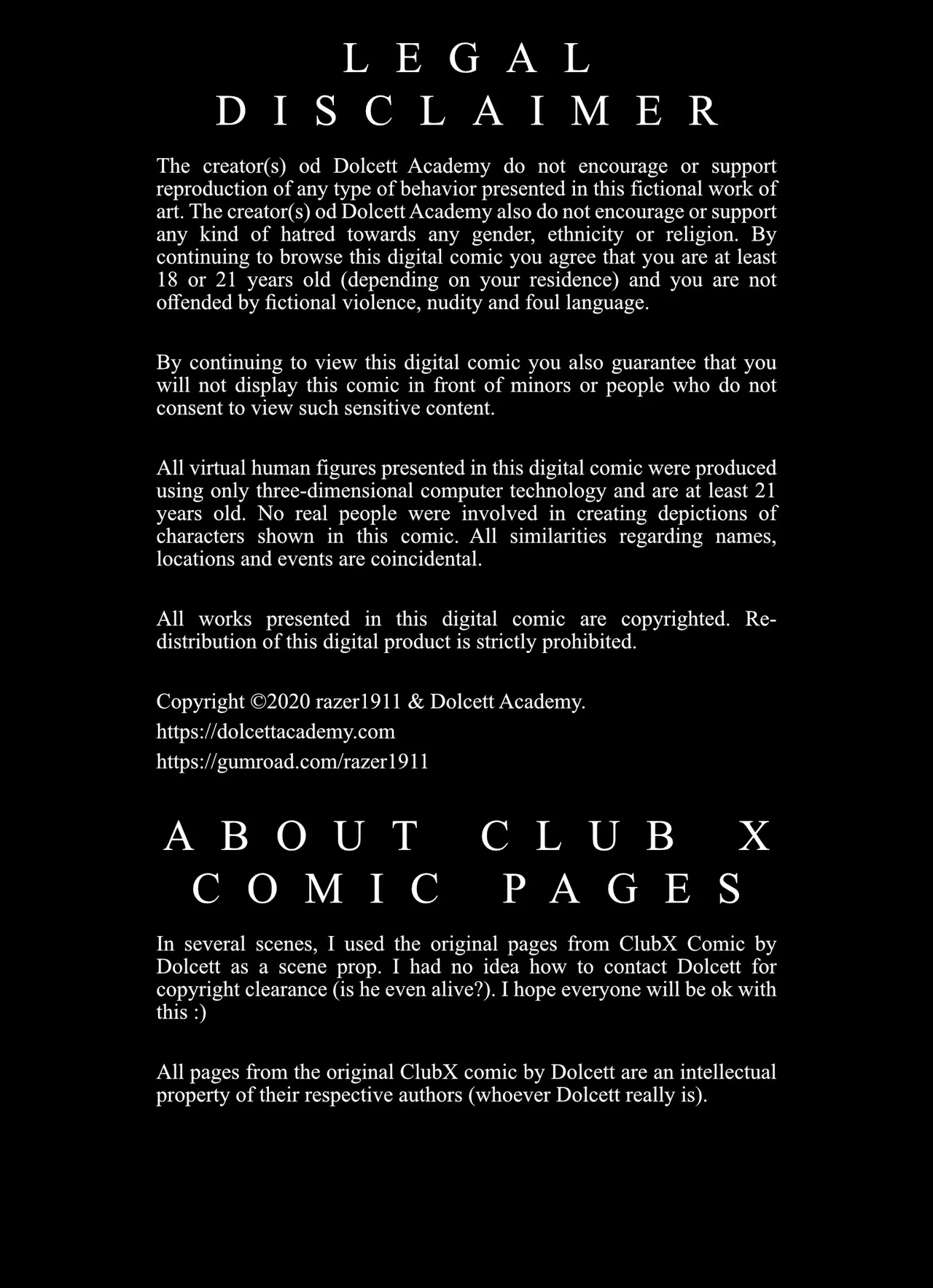 多尔赛特学院系列 第 10 卷 -X 俱樂部 page 2 full