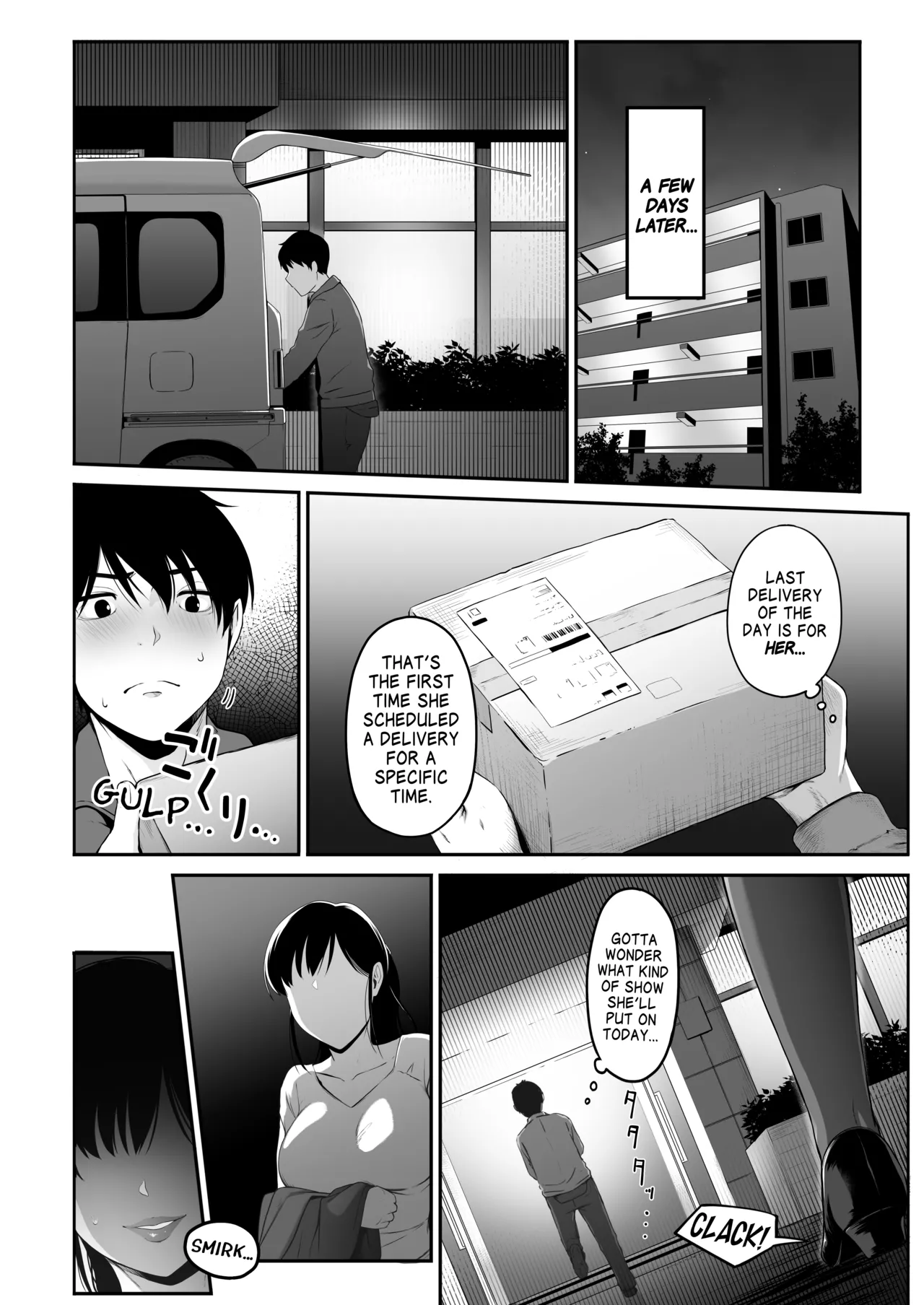Takuhai-kun ga Yarareta! ~Hatsujou Onee-san ga Neratteita Otodokemono wa Oredeshita~ | Bagged a Delivery Boy! ~The Package the Horny Lady Was Expecting Was the One in My Pants~ page 5 full