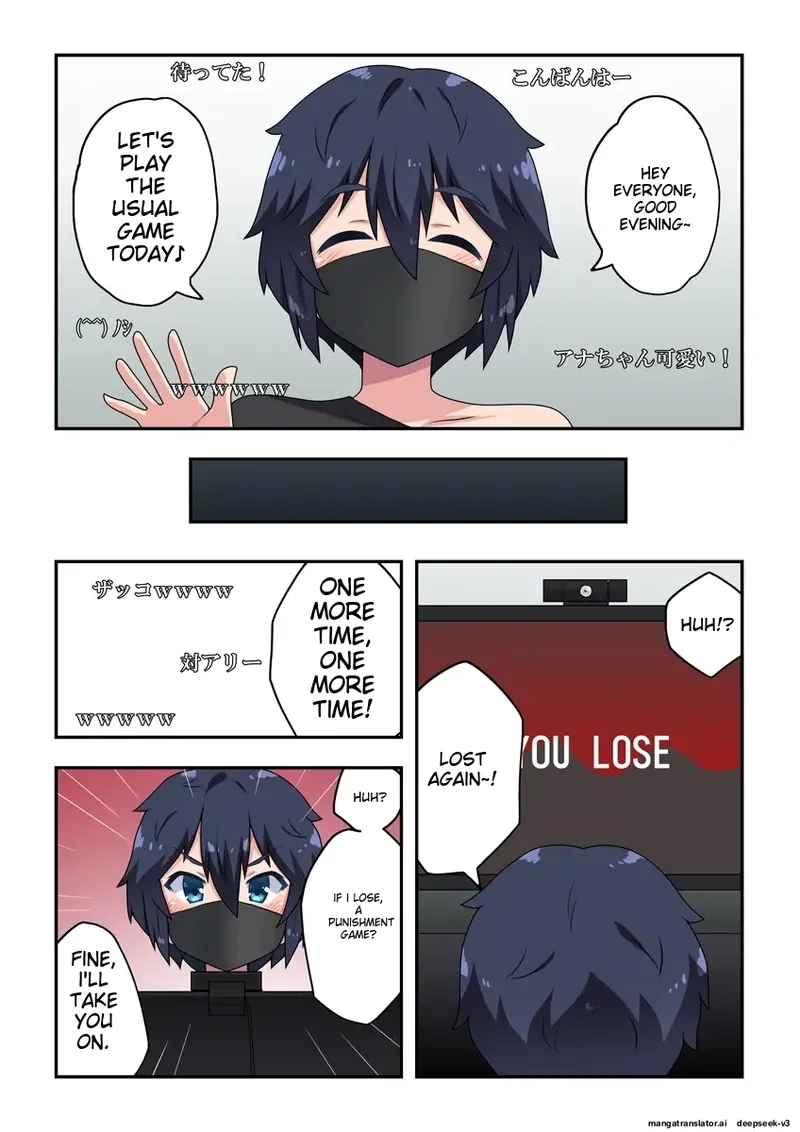 The streamer is in danger! 1 page 8 full