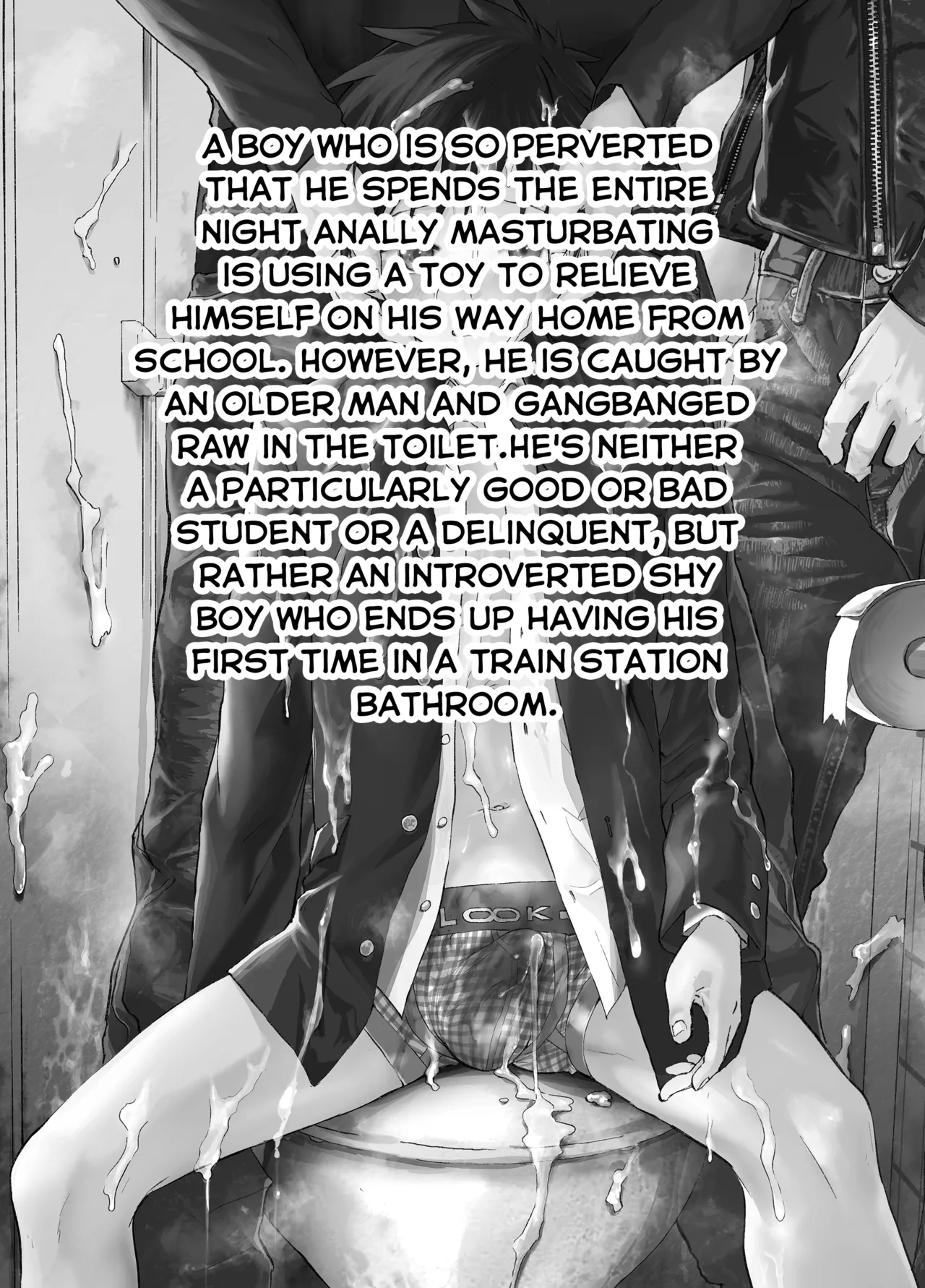 Eki no Toile de Hatsutaiken Rinkan Rape!! Kichiku Seme!! page 3 full