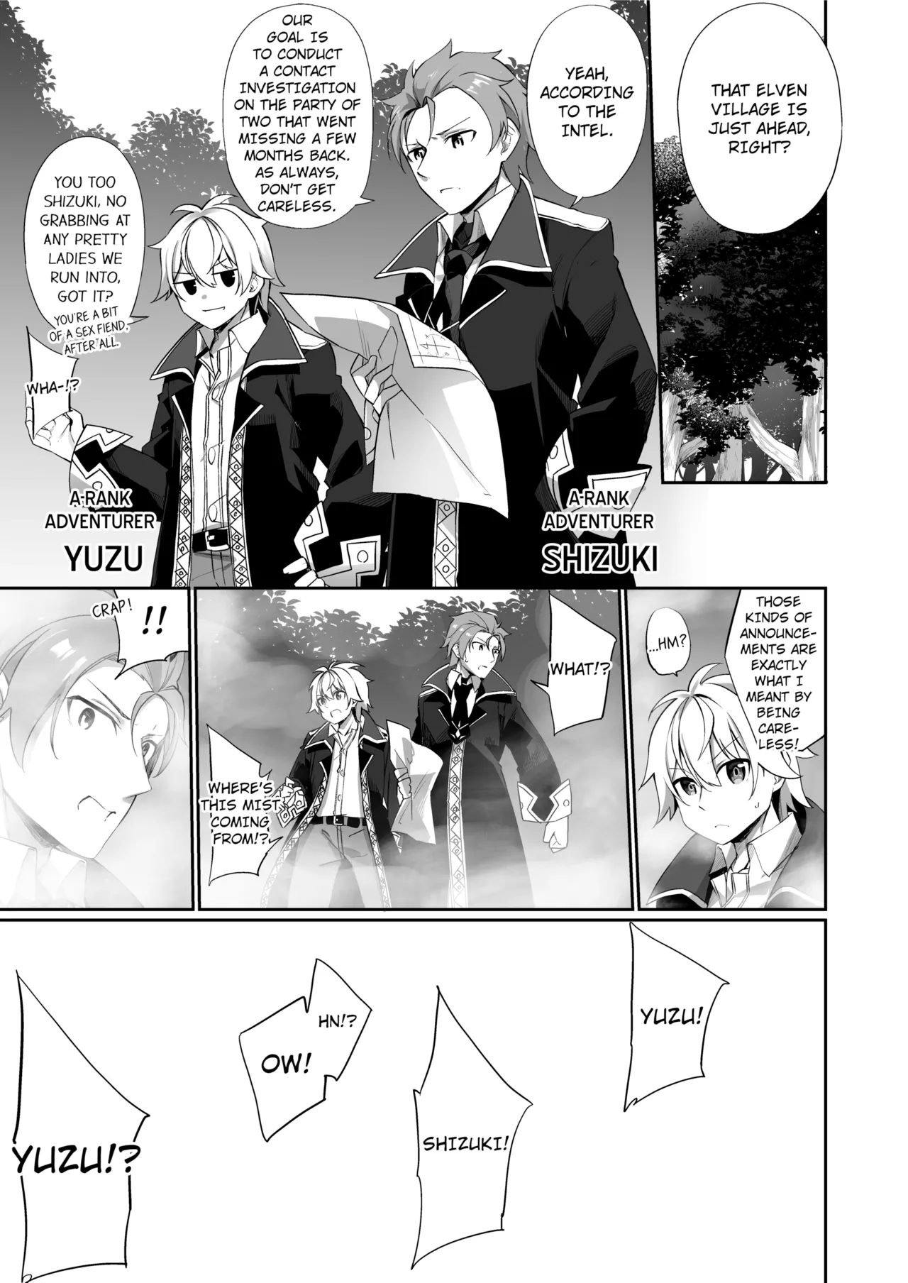 ♂ Boukensha-san ga ♀ Elf ni Sarete Shinyuu to Musubareru Hanashi | The Bonding Tale of ♂Adventurer-turned-♀Elf and Her Comrade page 2 full