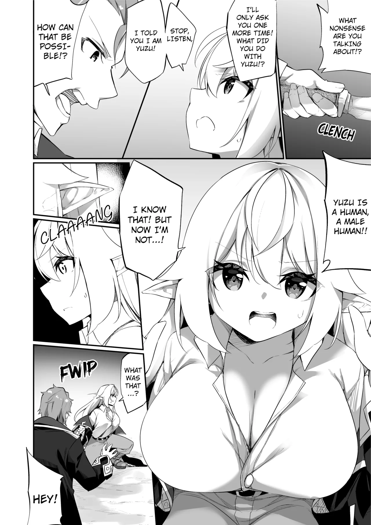 ♂ Boukensha-san ga ♀ Elf ni Sarete Shinyuu to Musubareru Hanashi | The Bonding Tale of ♂Adventurer-turned-♀Elf and Her Comrade page 5 full