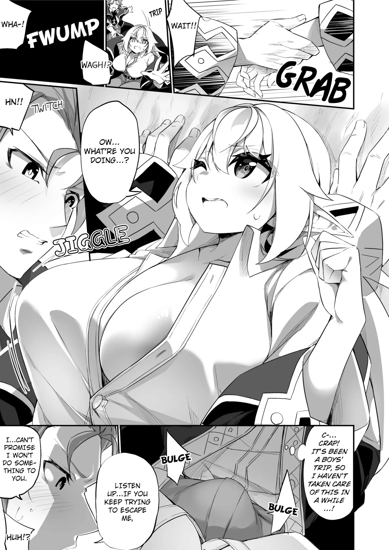 ♂ Boukensha-san ga ♀ Elf ni Sarete Shinyuu to Musubareru Hanashi | The Bonding Tale of ♂Adventurer-turned-♀Elf and Her Comrade page 6 full