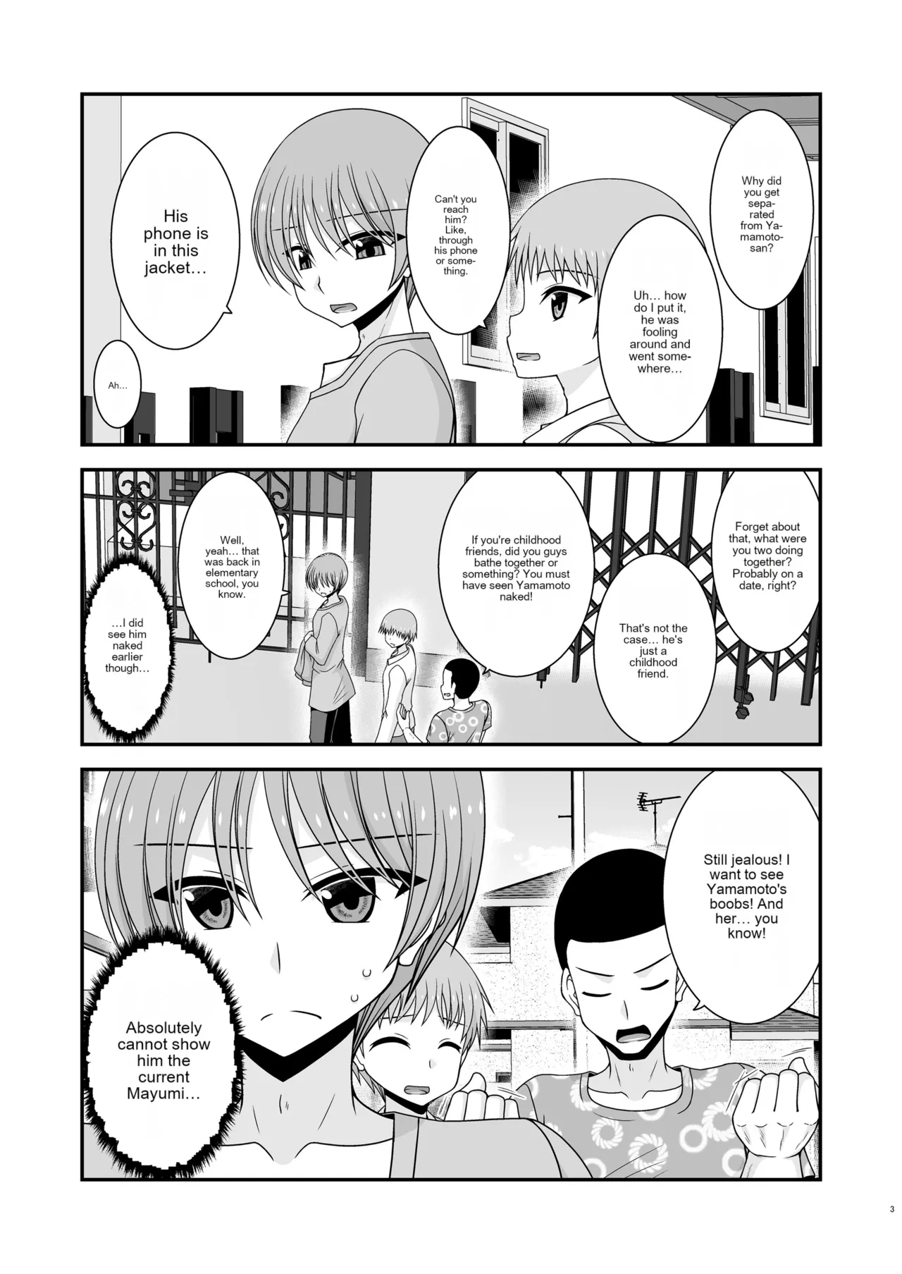 Netorare Roshutsu Shoujo 3 page 2 full