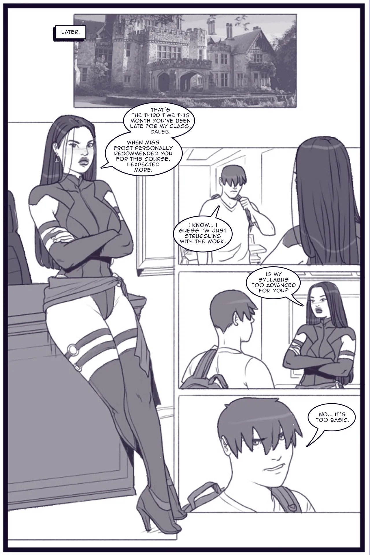 X Academy Bimbofied - Psylocke page 10 full