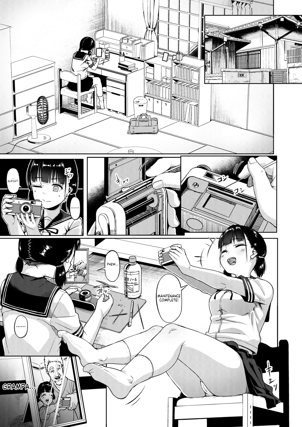 Joshi Shashin-bu to Oji-san Shidouin  | Girls' Photography Club and the Uncle Instructor page 7 full