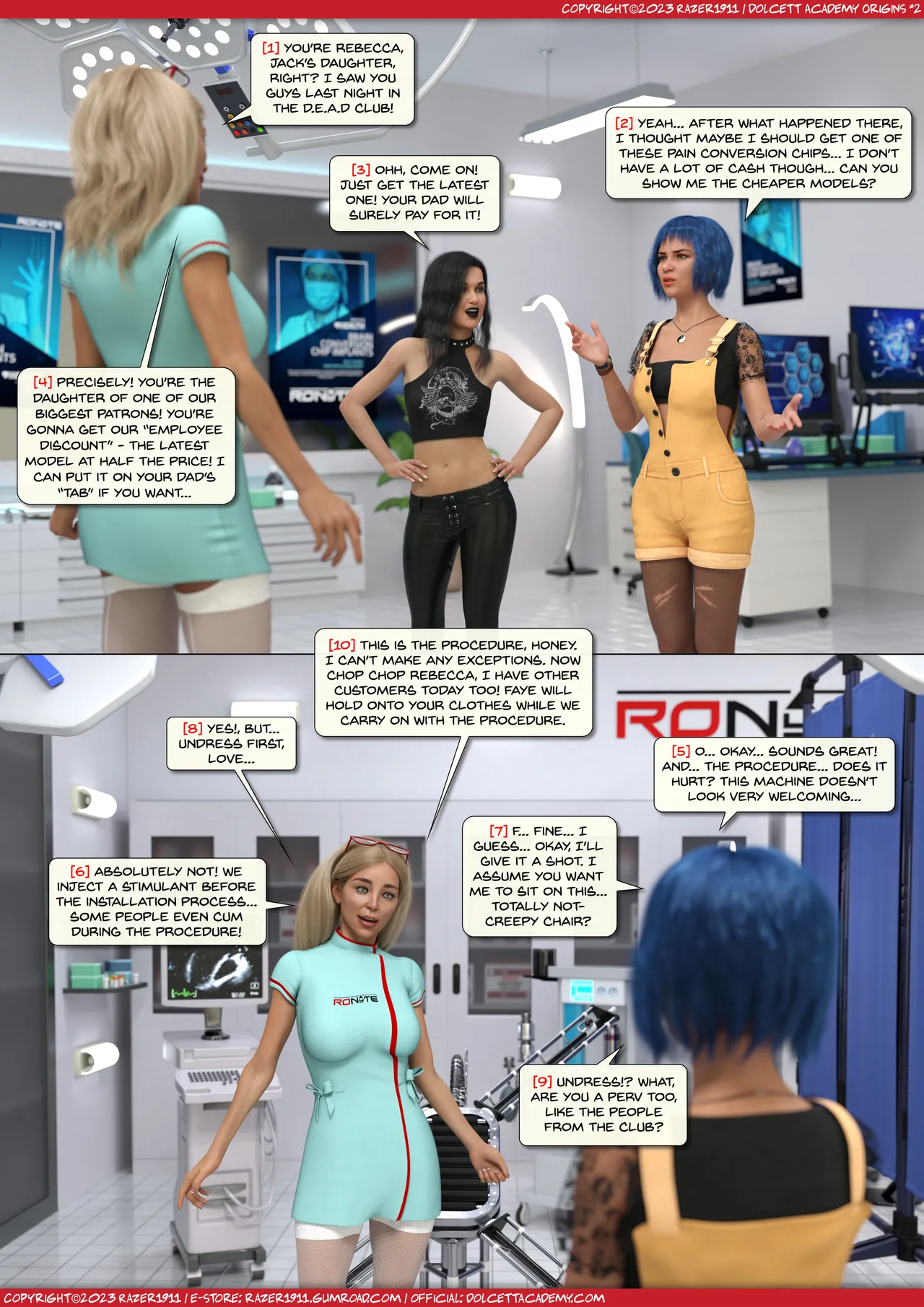 多尔赛特学院起源 #2 - 他们必须从罪恶中被清除 page 7 full