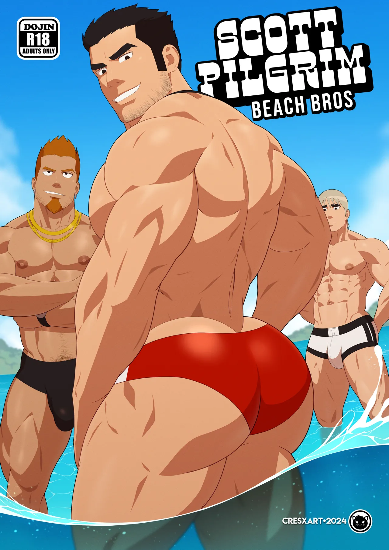 Scott Pilgrim - Beach Bros page 1 full