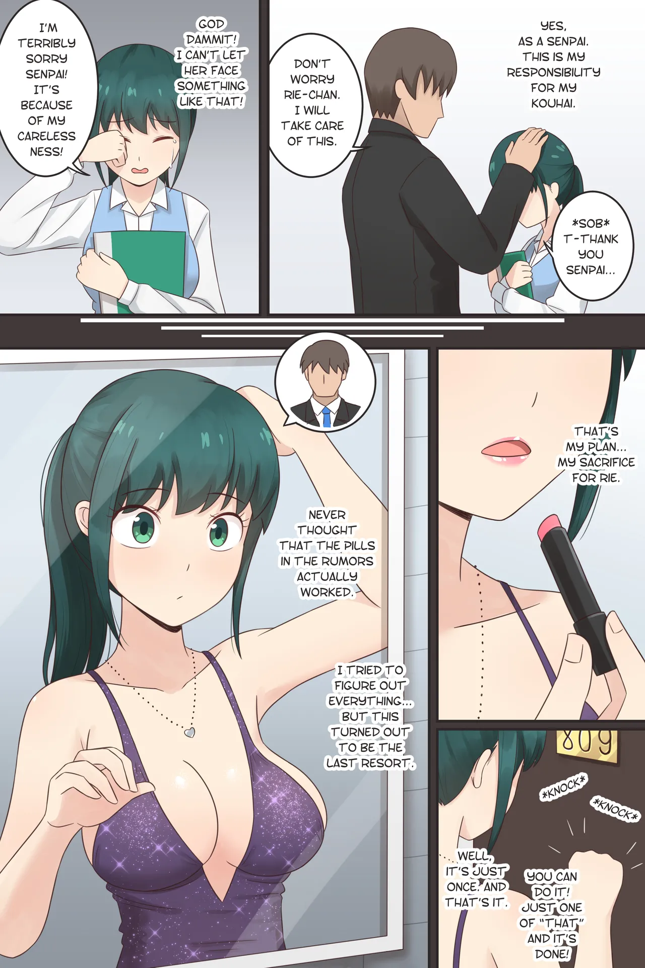 The Clone Pill: #Case 5 - Rie page 3 full