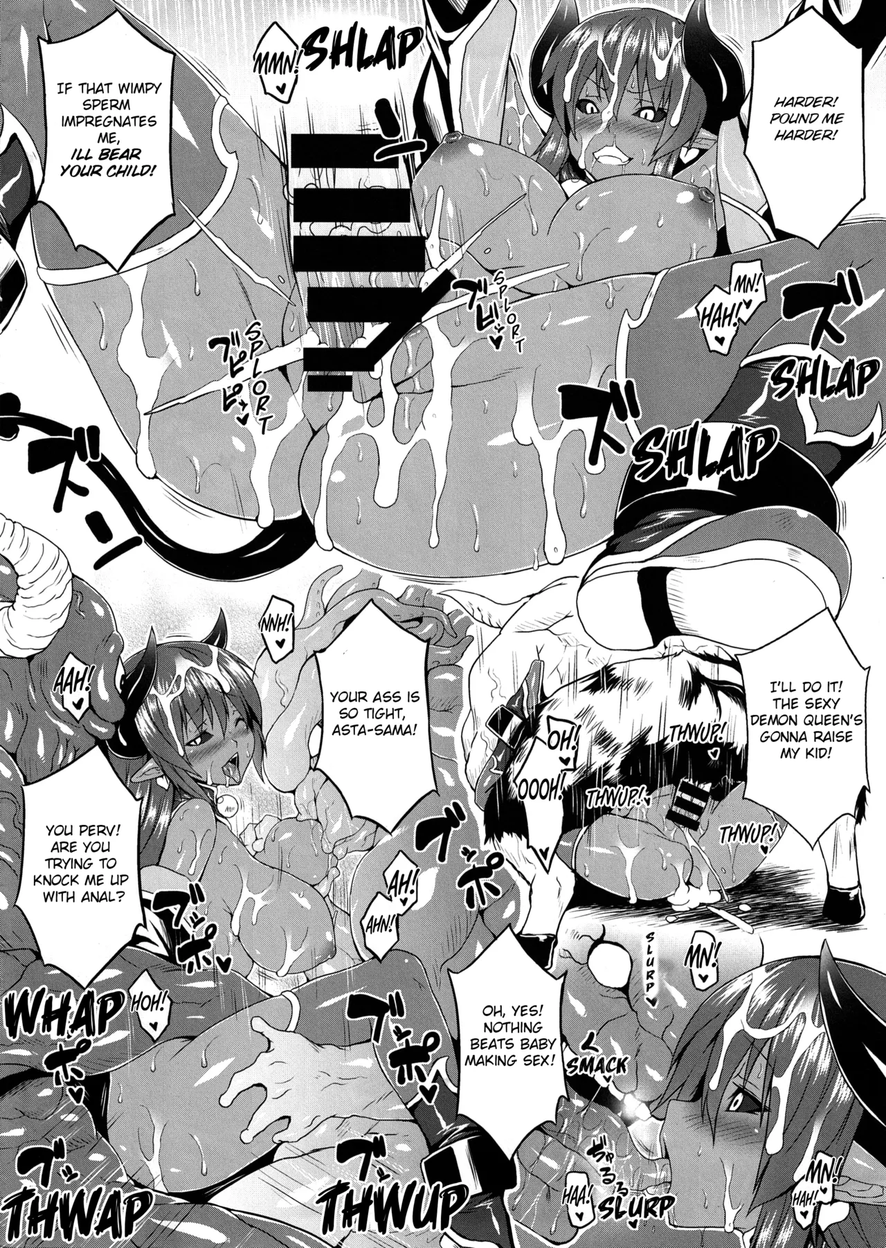 Tsuya Maou-sama no Oshigoto | The Sexy Demon Queen's Job page 4 full