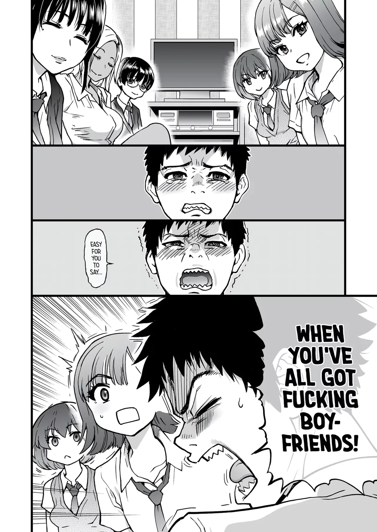 100-Kai Furareta Zetsubou-teki ni Motenai Ore o Awarenda Kareshi Ari Onna Tomodachi ga Nandemo Eroi Koto Yarasete Kureta!! page 9 full