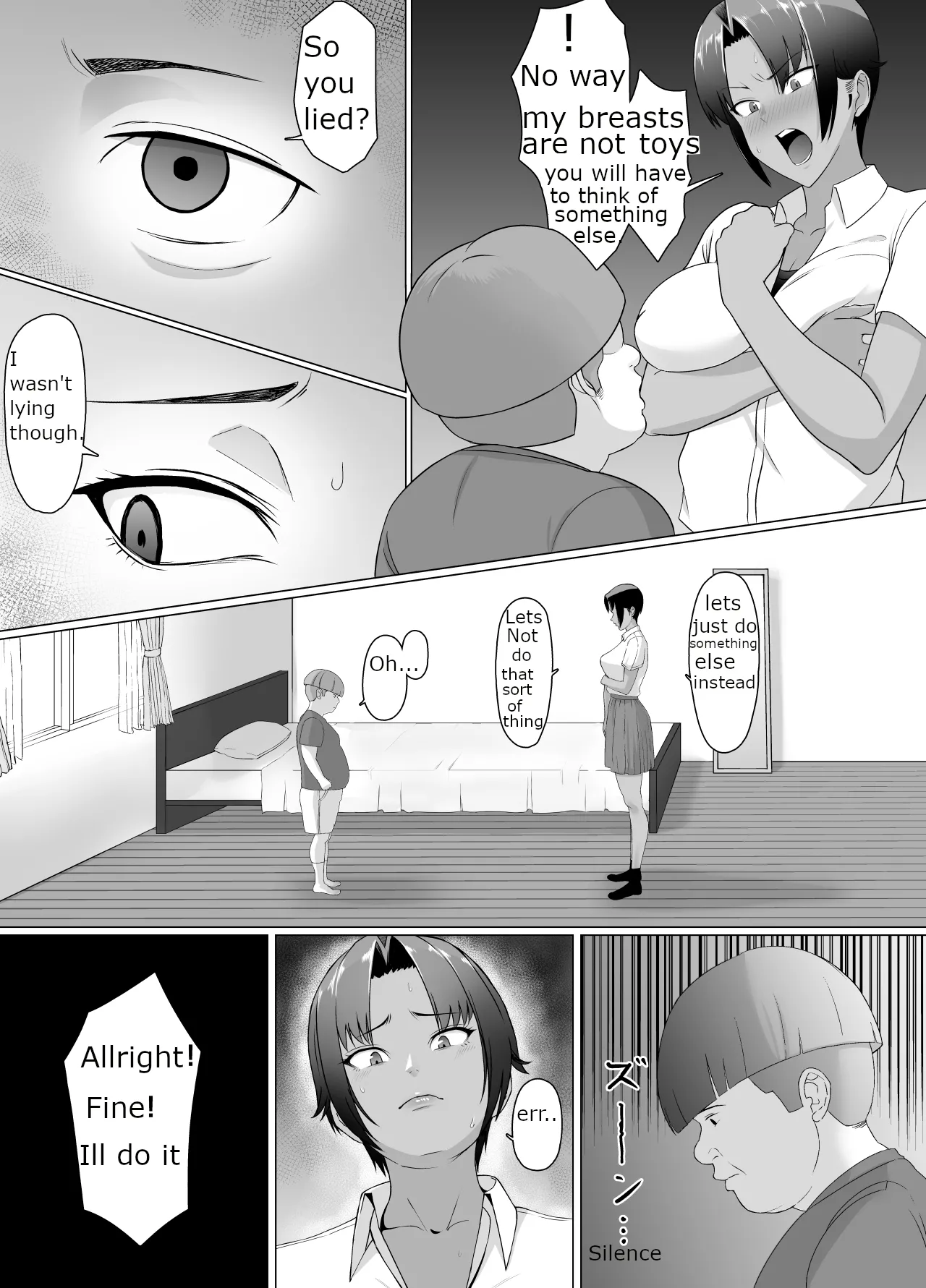 The girl next door is really careless, So I had to put her in her place page 9 full