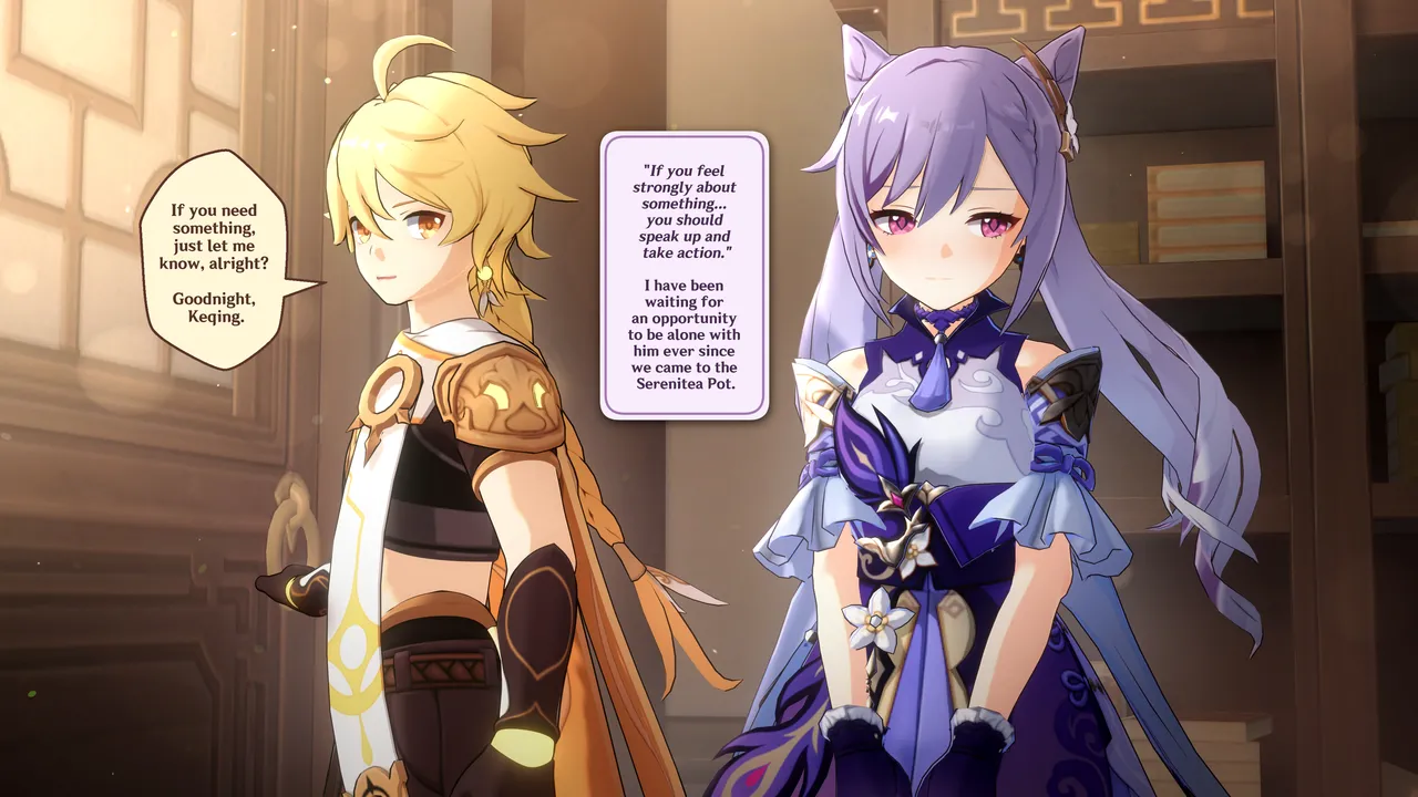 Keqing's Loving Date with dear Aether page 7 full