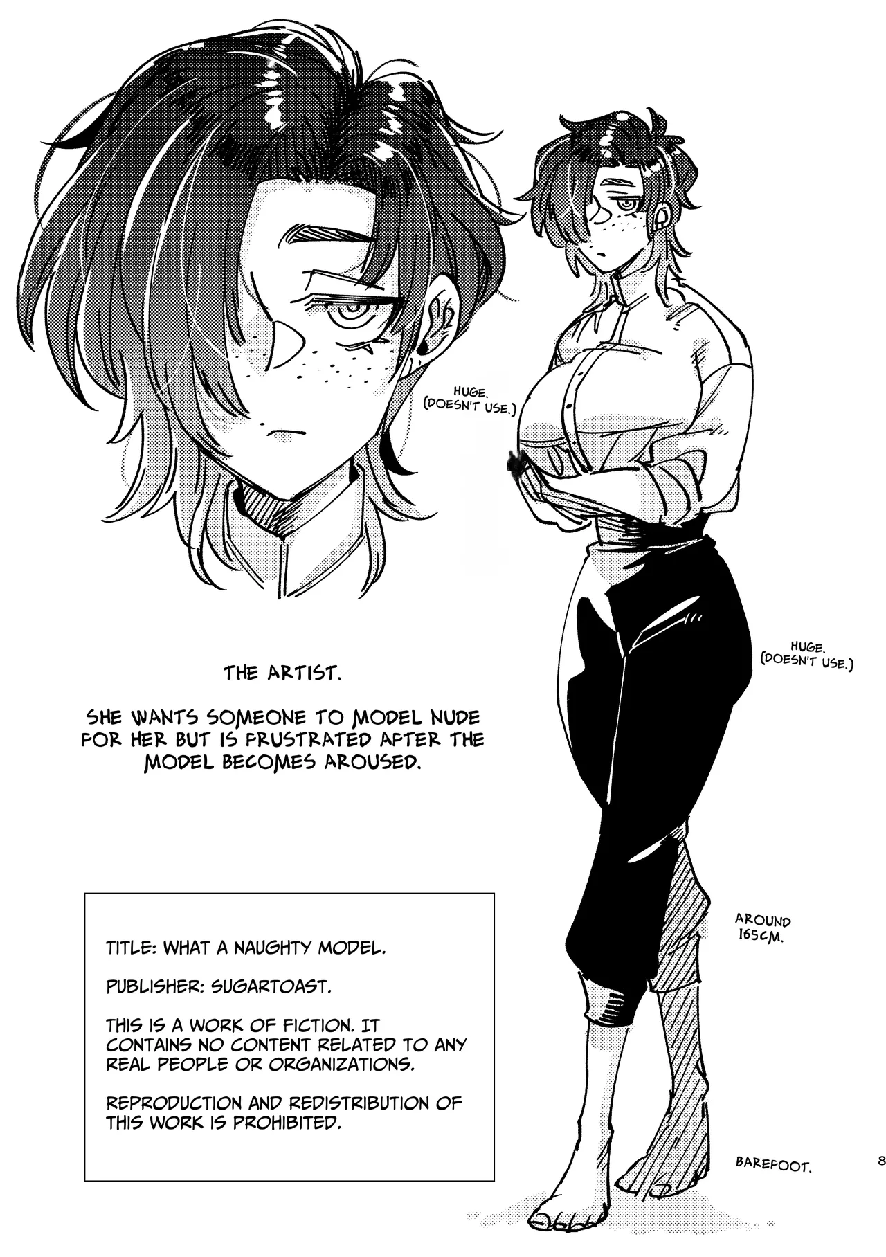 What a naughty model. page 9 full