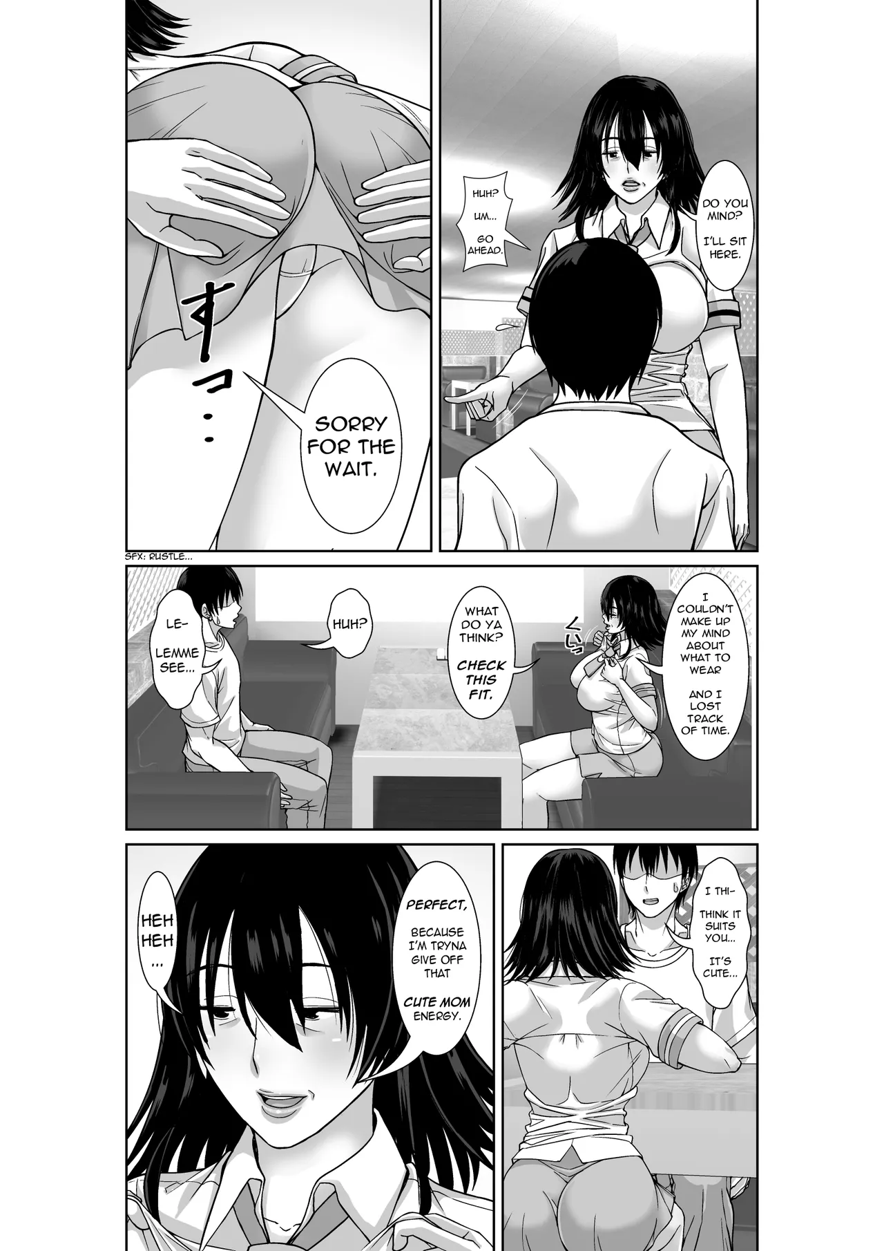 20-nen-buri ni Saikai Shita Haha ga Yuuwaku Shite Kuru | Reappearing After Twenty Years, My Mom Seduces Me page 3 full