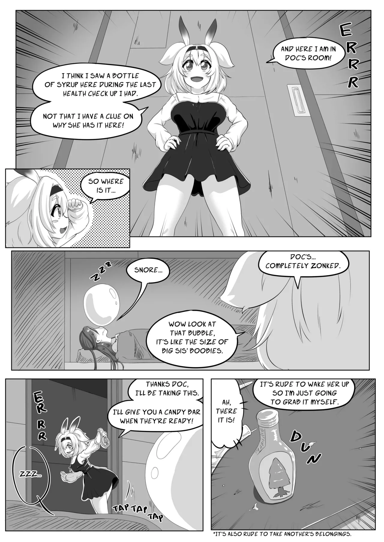 Alvis’ Candy Bar Bust Burst page 7 full