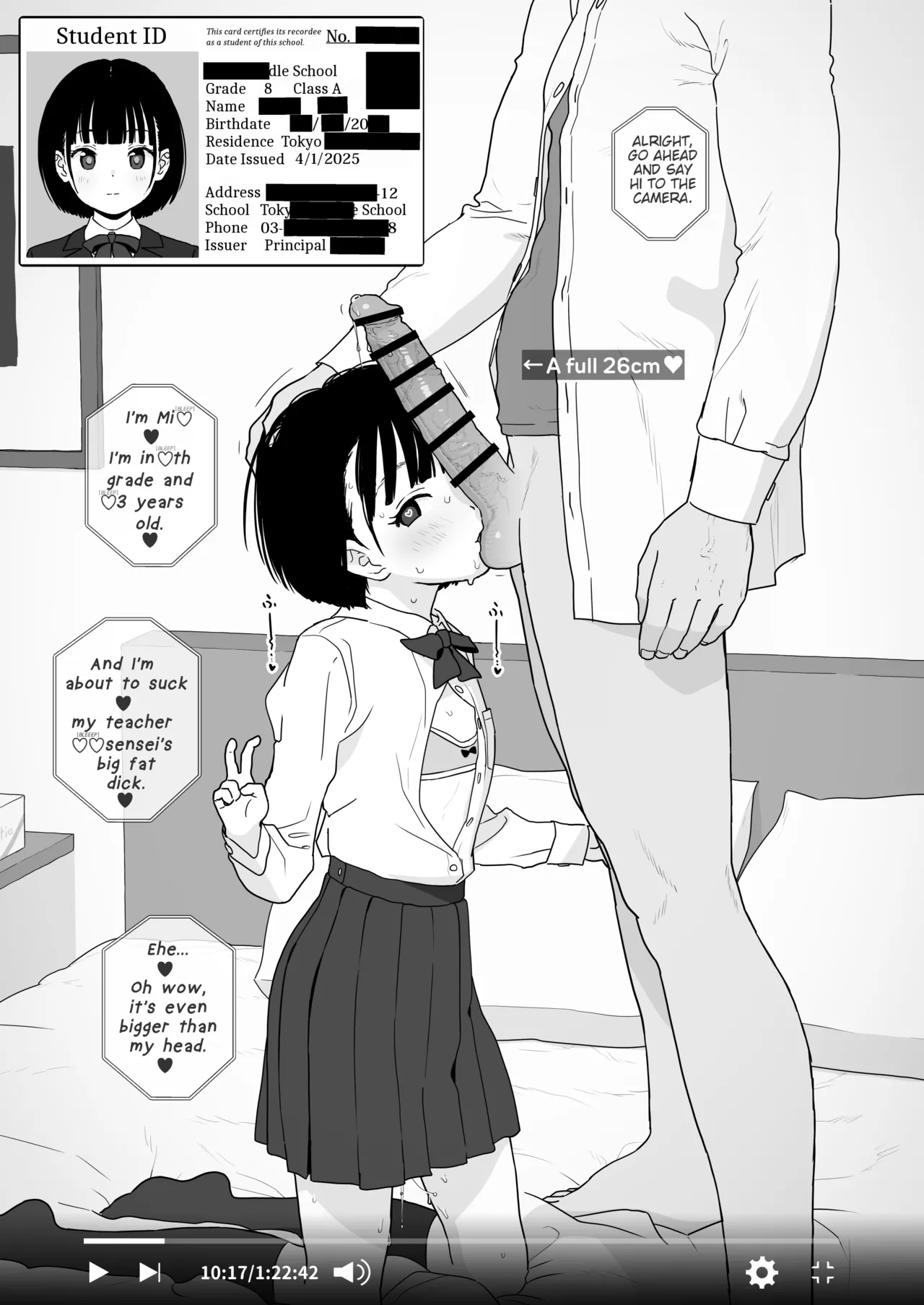 Insane! A whacked out teacher at some Tokyo ♡♡ school Mind-controlled his students and made pornos like crazy! page 4 full