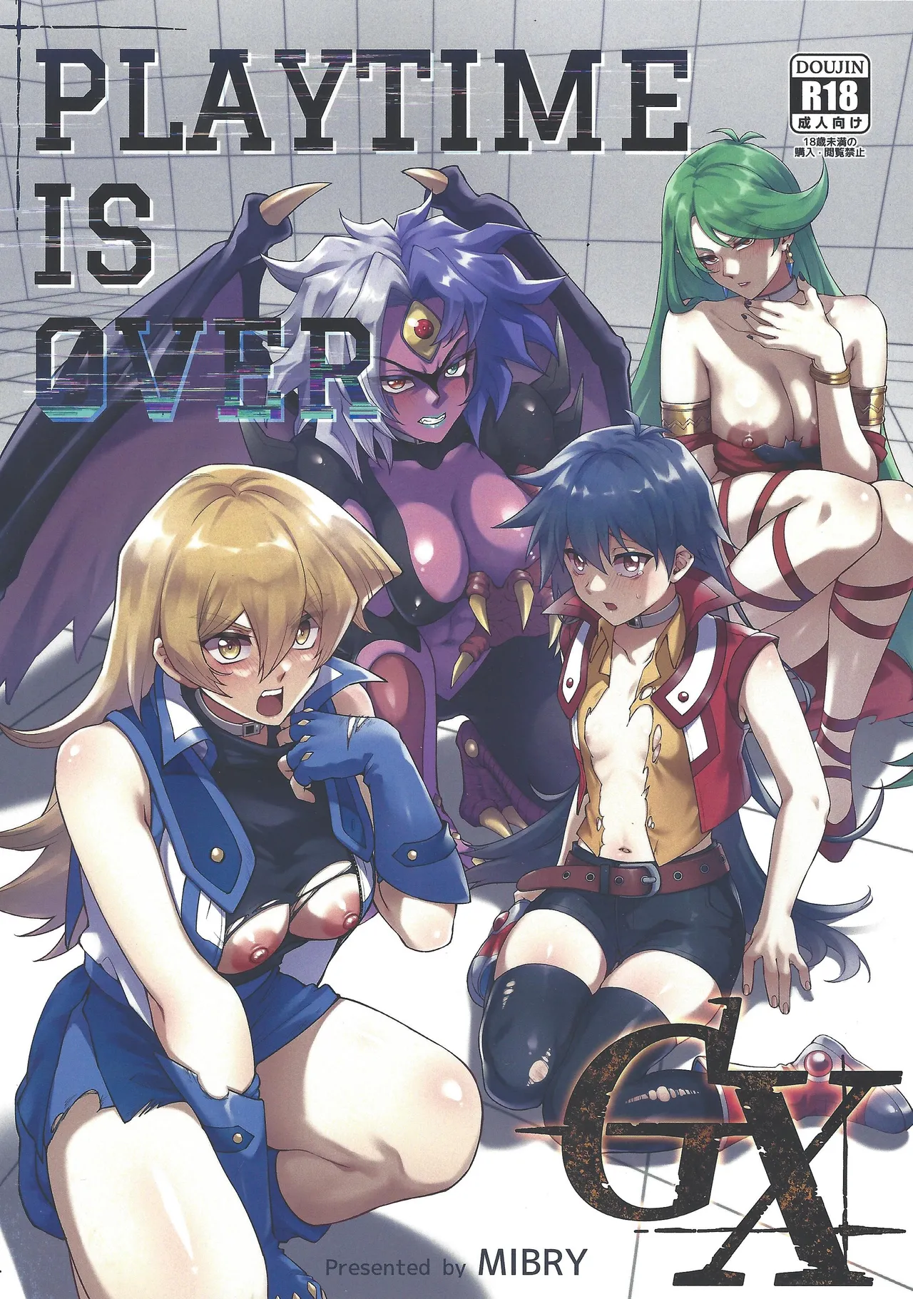 PLAYTIME IS OVER GX page 1 full