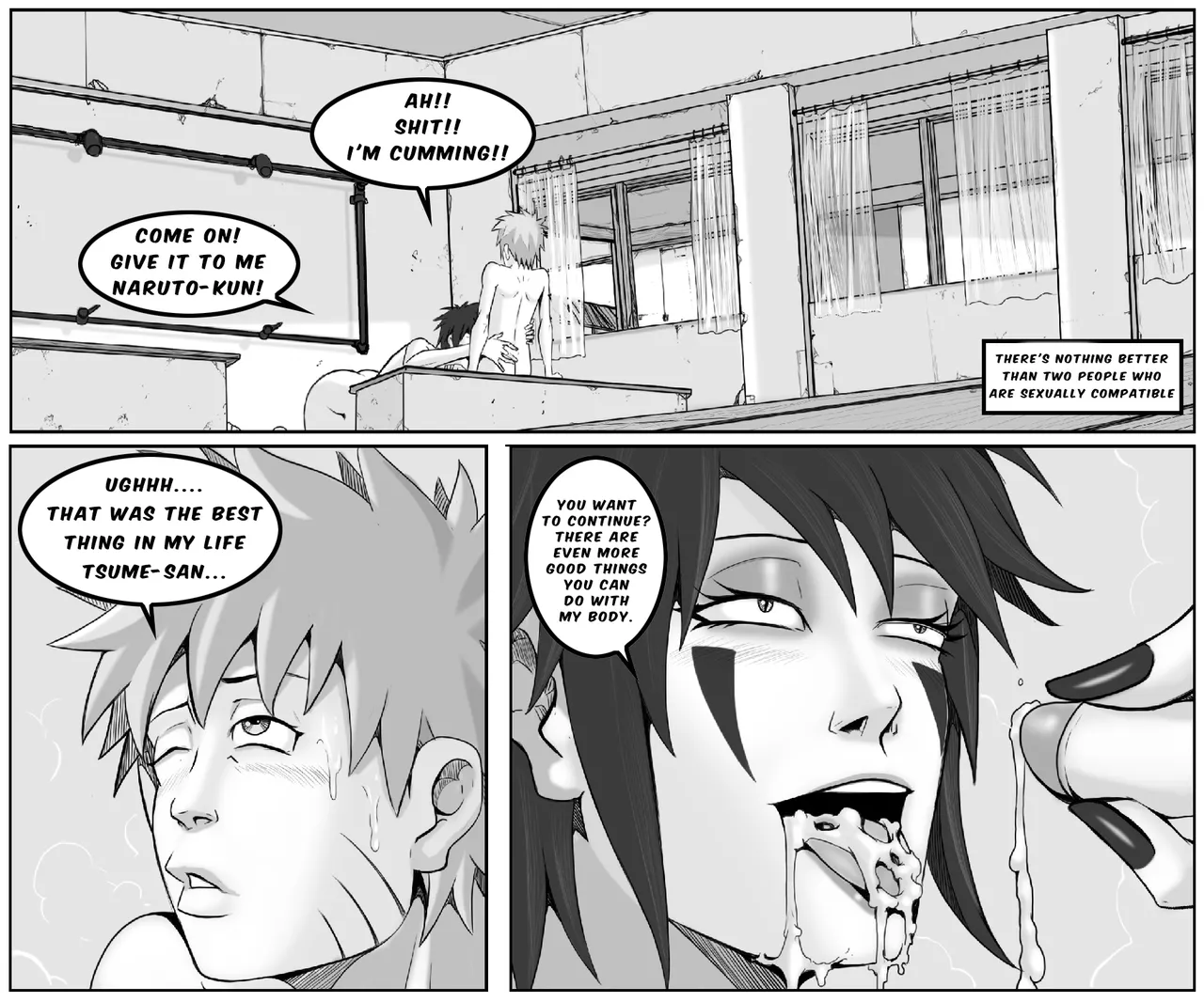 Tsume inuzuka and uzumaki naruto 18+ story page 5 full