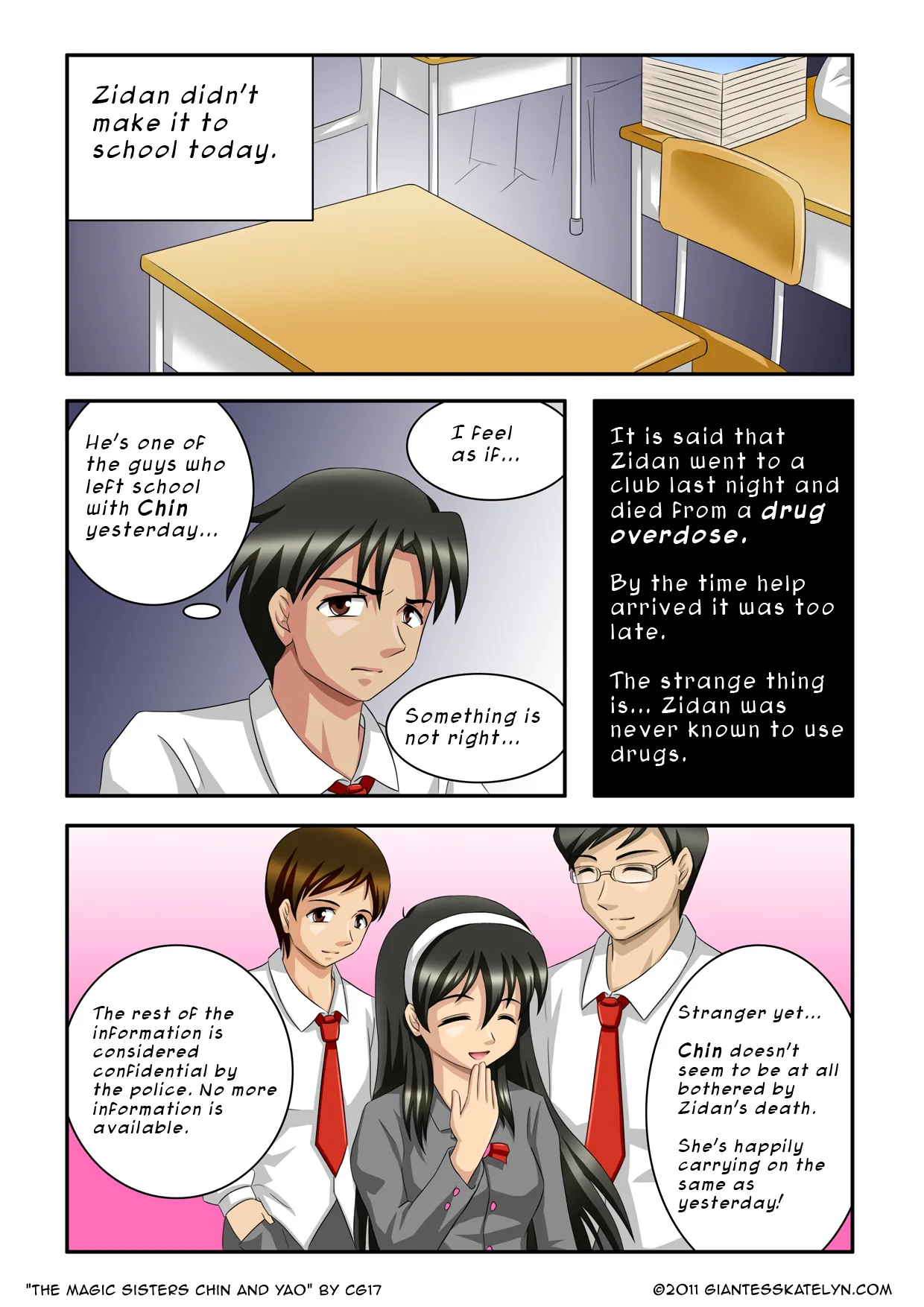 The Magic Sisters 1-2 + The Big Bad Wolf page 5 full