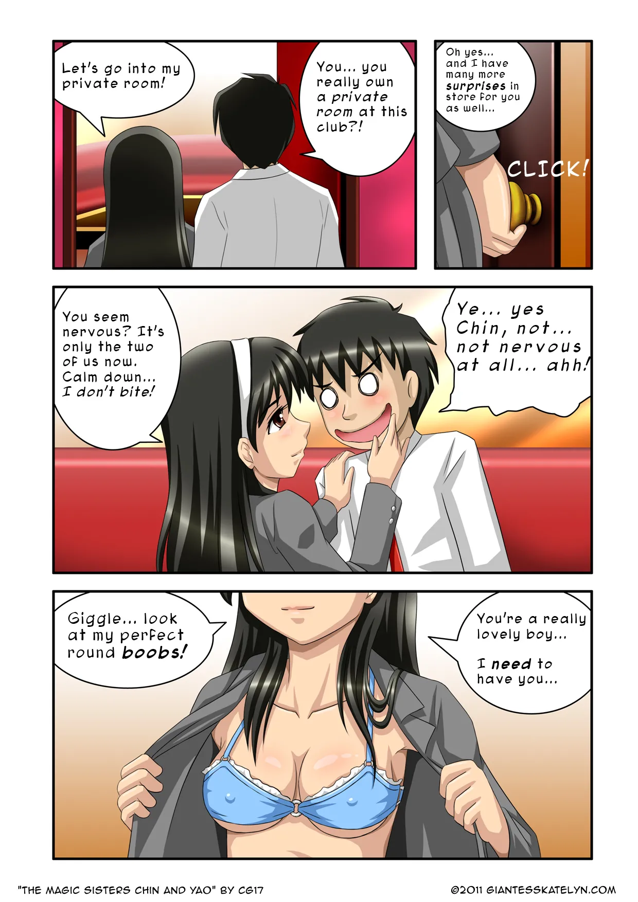 The Magic Sisters 1-2 + The Big Bad Wolf page 8 full