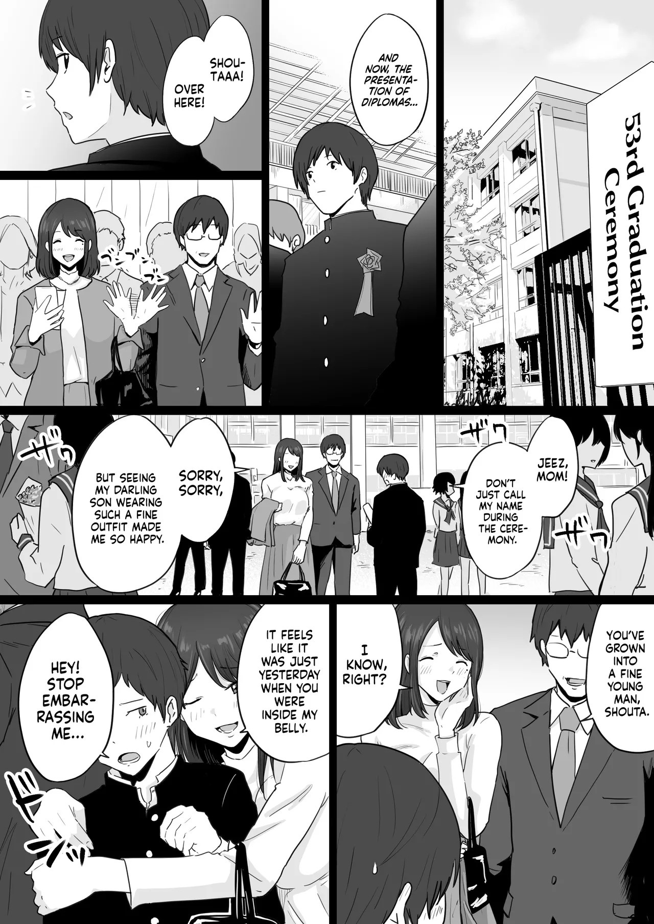 Houkai Kazoku -Hahaoya ga Yakuza to no Sex ni Hamatta Hanashi- | Broken Family - A Story About a Mother Who Became Addicted to Sex With a Yakuza page 2 full