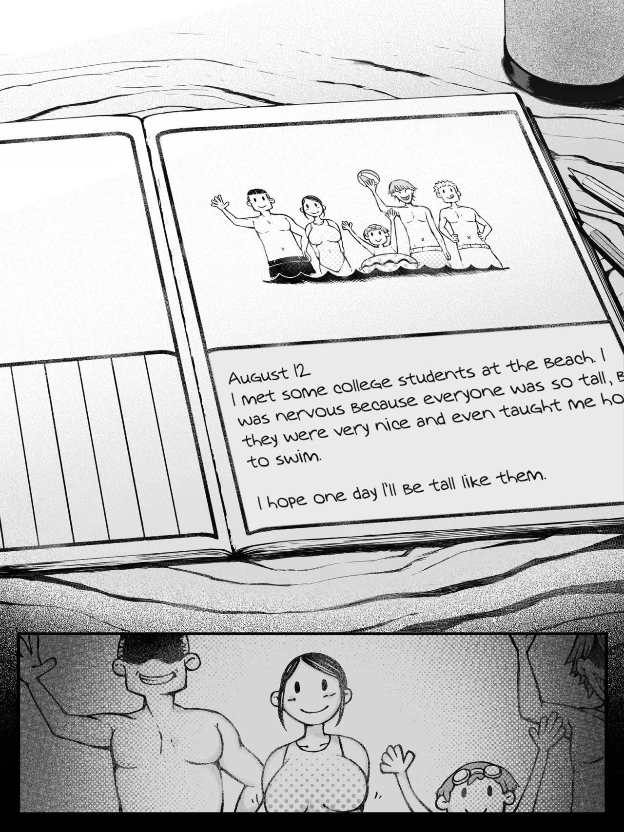 Mother-eater - When a gentle Mom is targeted by a young slut 1- 3 page 8 full