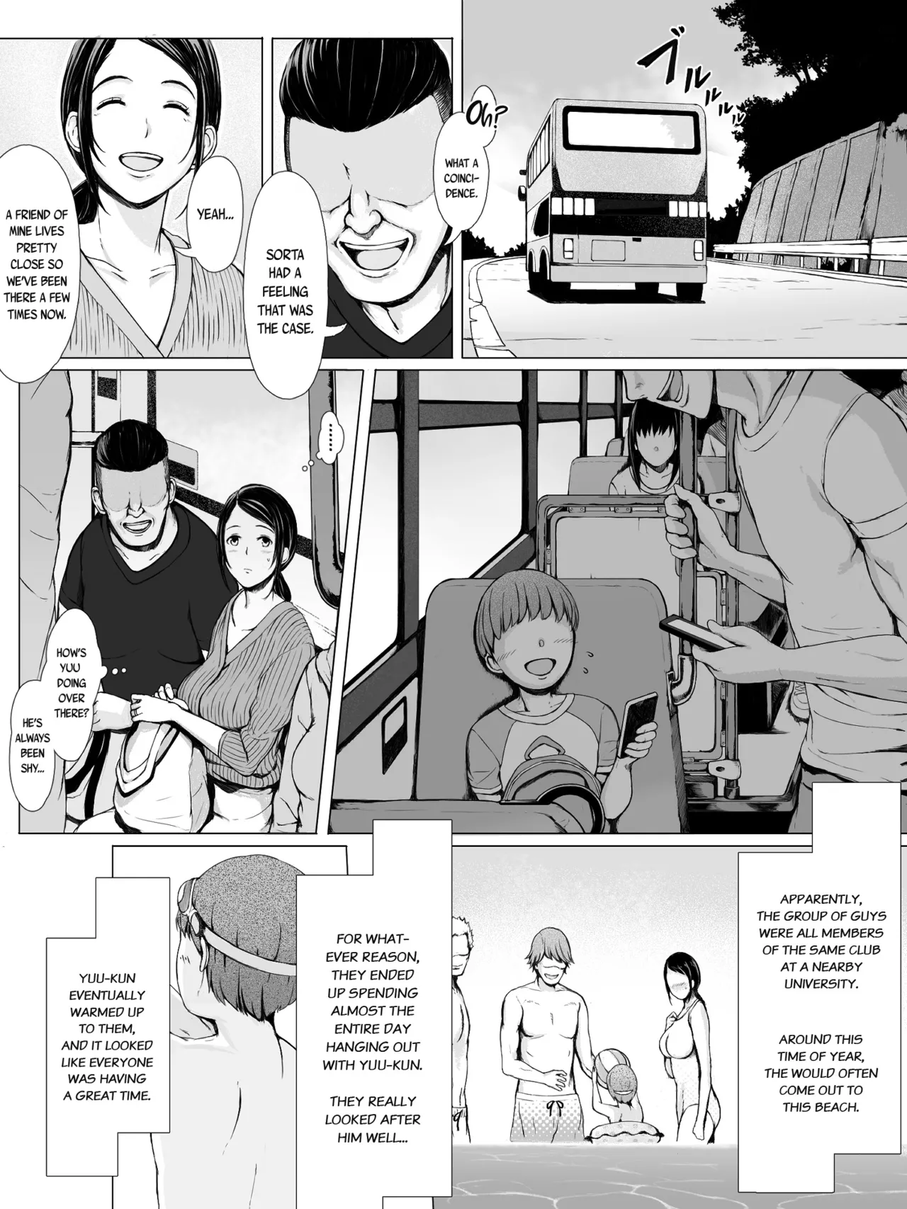 Mother-eater - When a gentle Mom is targeted by a young slut 1- 3 page 9 full