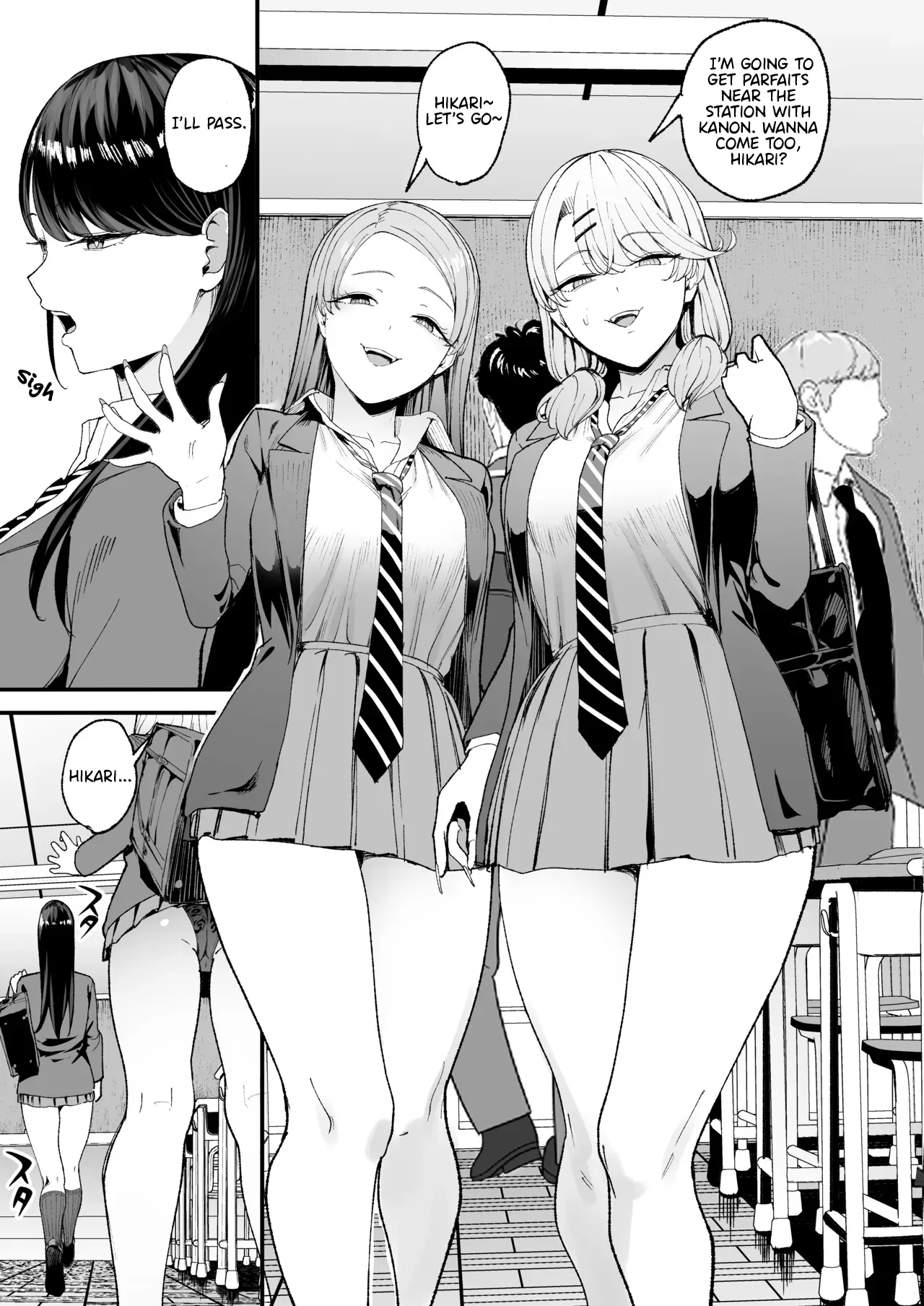 Iribitari Gal ni Manko Tsukawasete Morau Hanashi 3 | The Gyaru I Hang Out with Lets Me Use Her Pussy 4 page 6 full