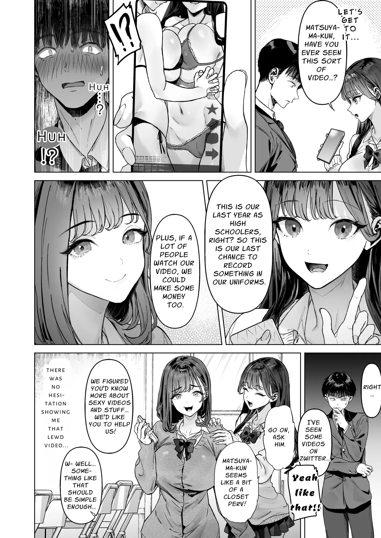 S-kyuu Joshi-tachi to Ecchi na Douga o Toru Koto ni Natta Boku | I Am To Record A Video With Two Sadistic Women page 7 full