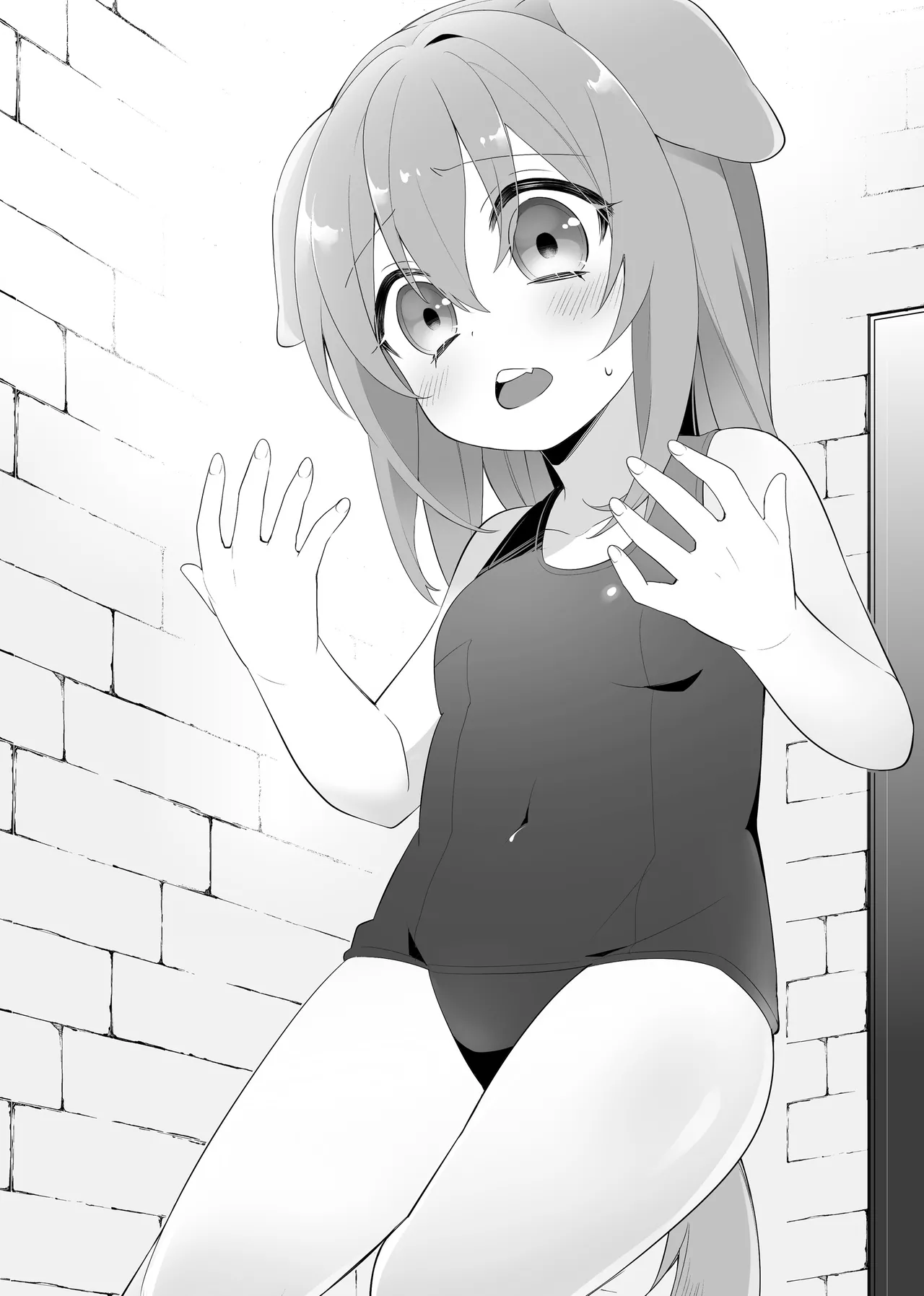 Sukui Mizugi ○ri Inum musume ni Karada o Ubawarete Ochichau Hanashi 被水著○莉犬娘奪走身體並墮落的故事 機翻 page 7 full