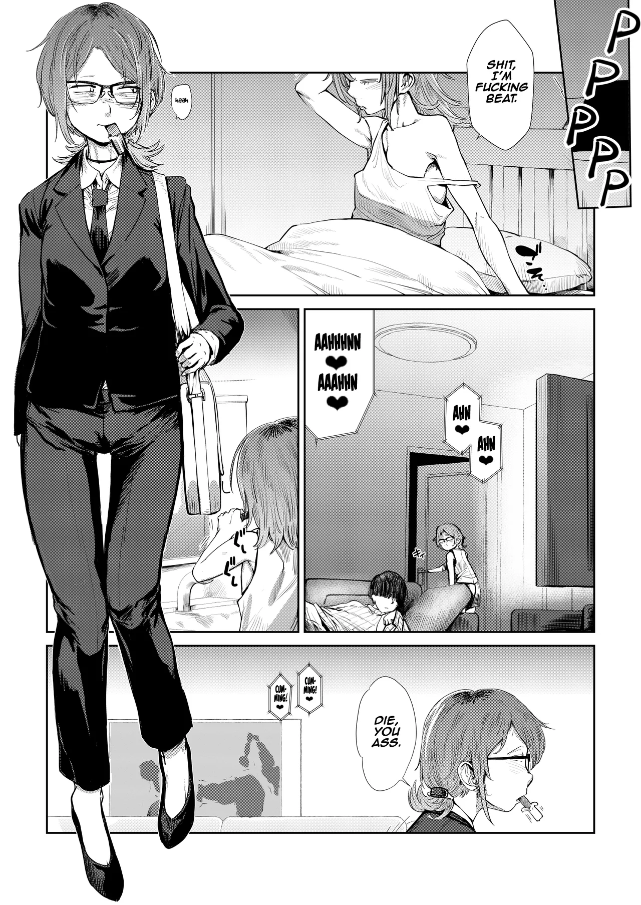 Tsukareta OL Tai Himo Danshi page 2 full