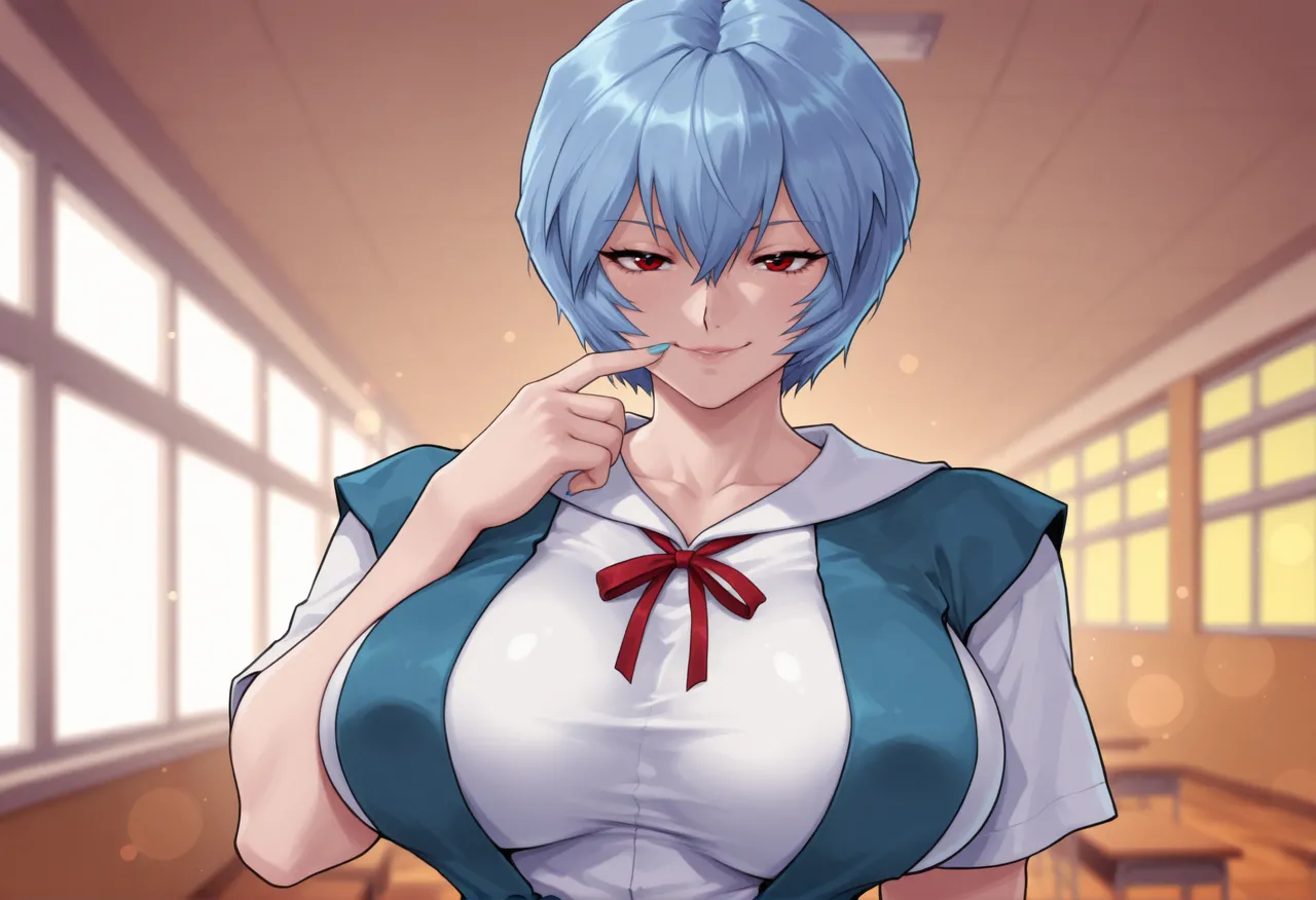 REI AYANAMI - EVANGELION - 140+ IMAGES kranken ai generated page 2 full