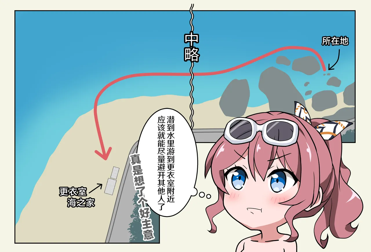 Mizugi Nagasare Saya | 泳装被冲走的沙绫 page 2 full