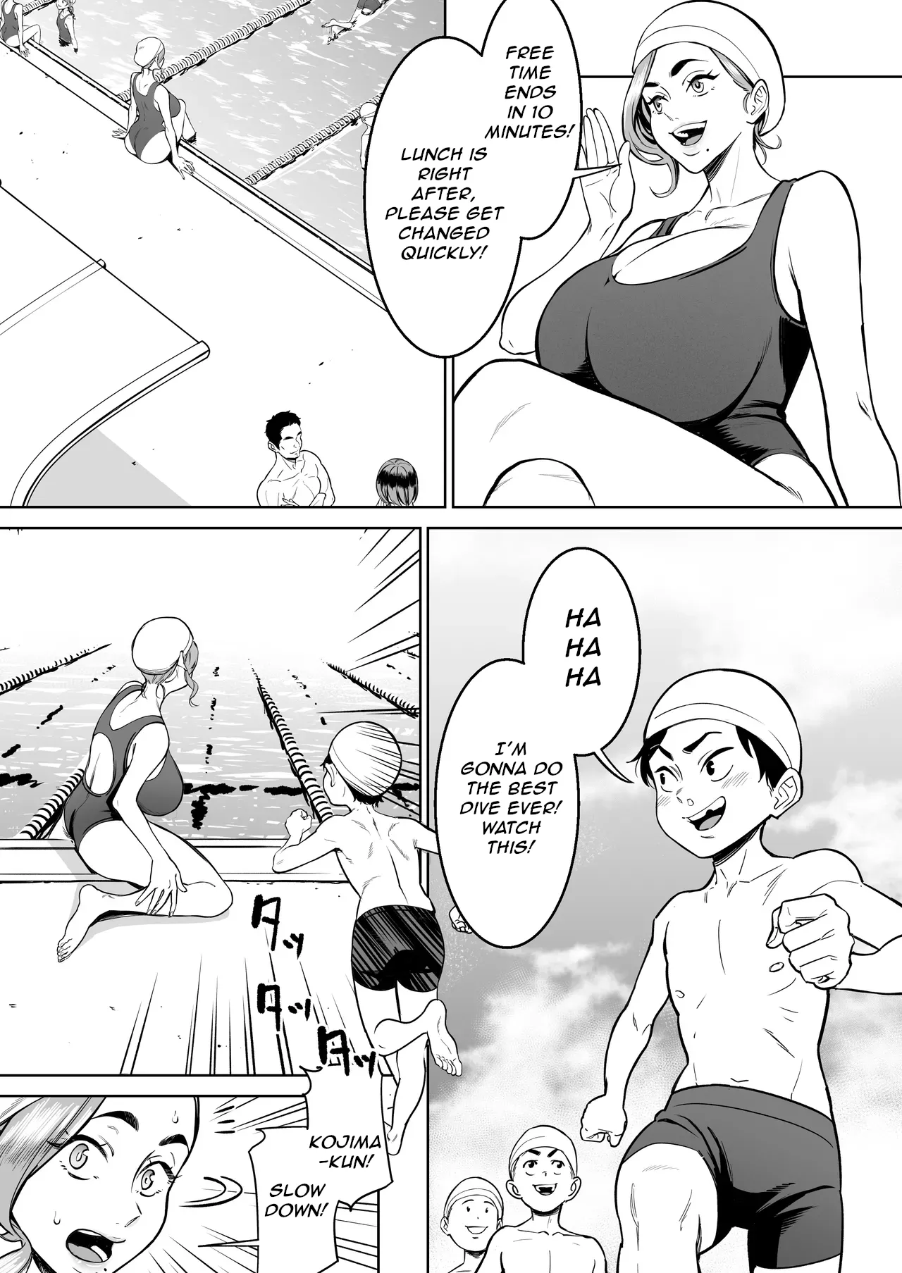 Swapping with the Teacher at the Pool page 3 full