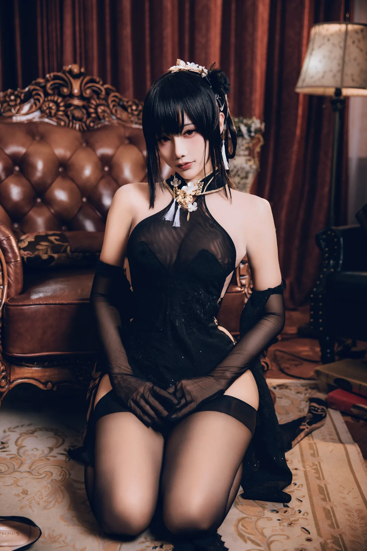 如月灰 - 碧蓝航线 镇海旗袍 page 8 full