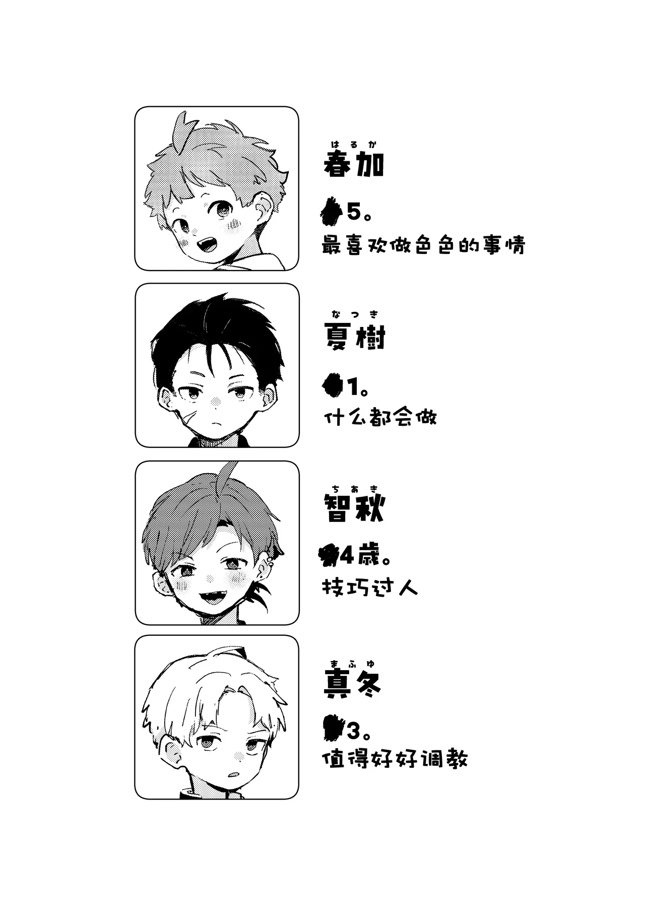 Seiyoku ni Rikai no Aru Kare-kun 【男男菊花香汉化】【chinese】 page 4 full