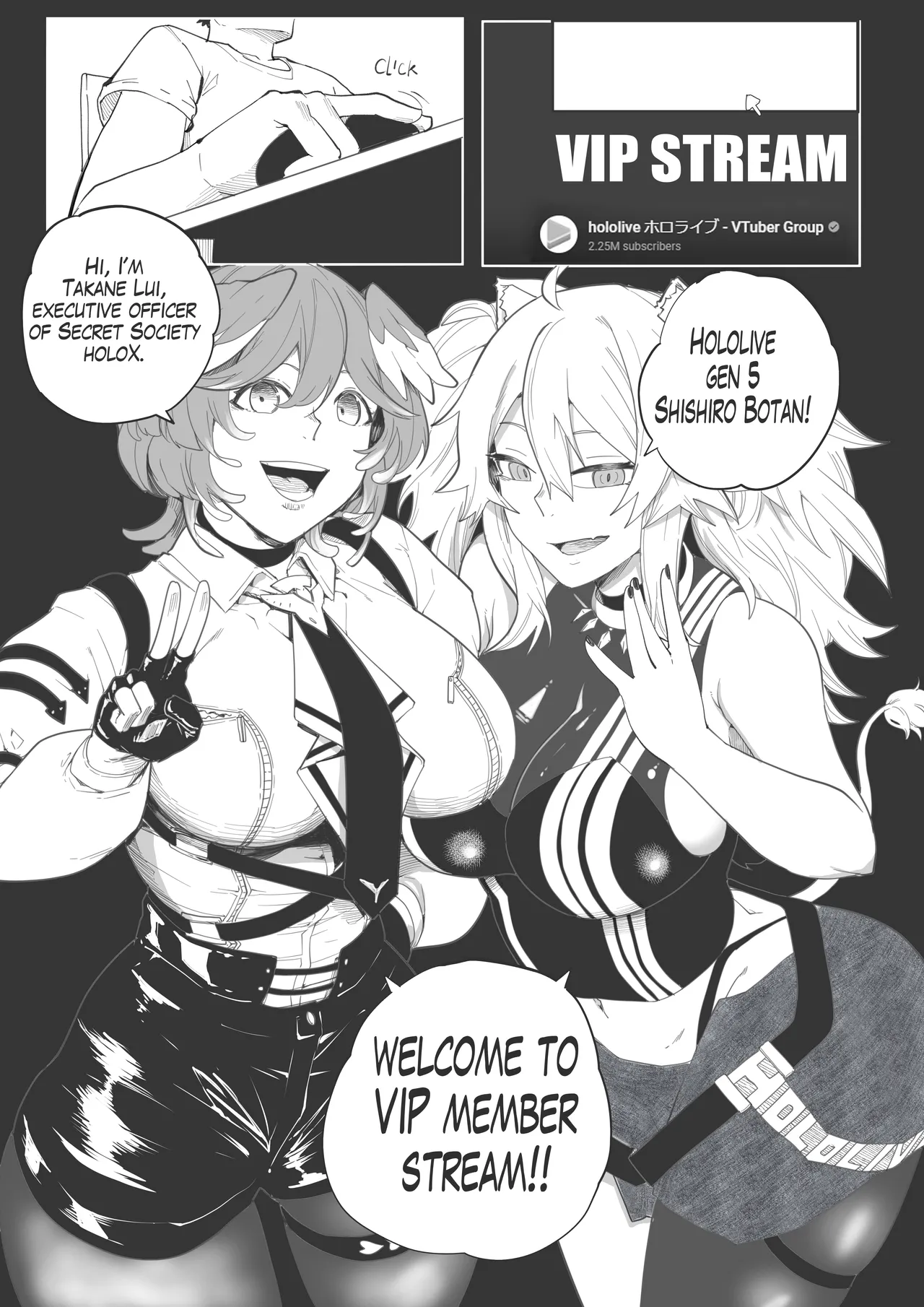 Lui and Botan Special Stream page 2 full