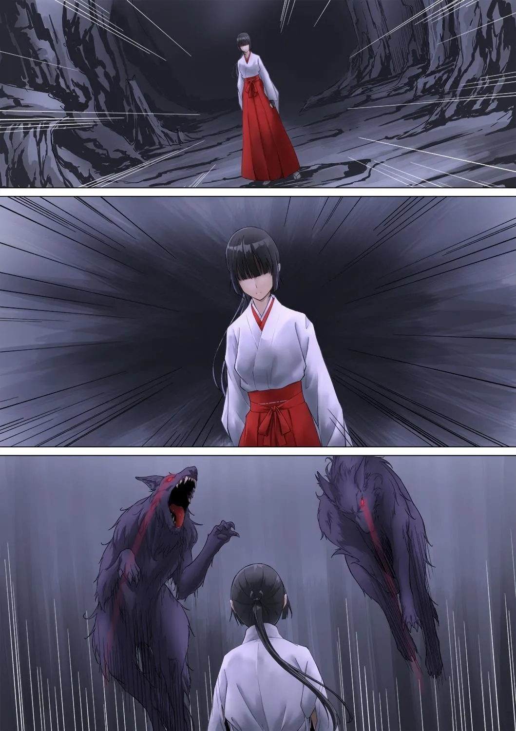 Miko Oni Kan | 巫女鬼姦 page 5 full