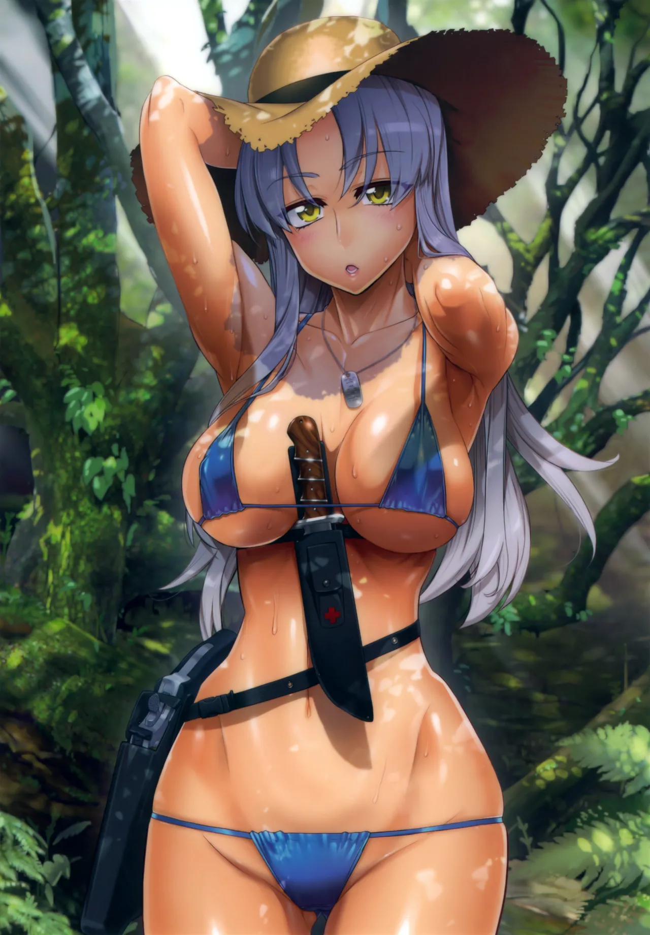Triage X manga fanservice compilation page 8 full