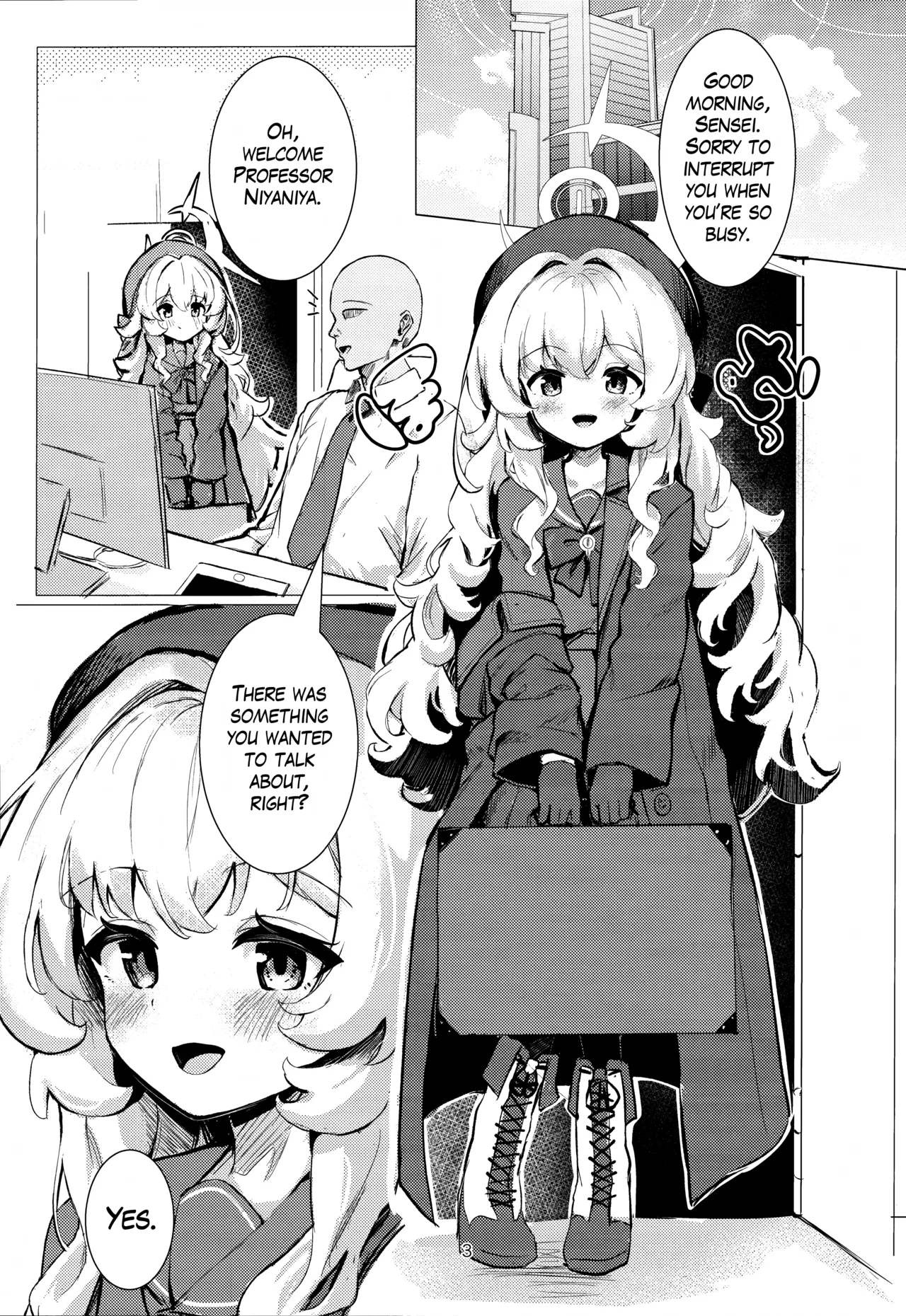 Niyaniya Kyouju ni Kanzen Haiboku suru Hon | Being Utterly Defeated by Professor Niyaniya page 2 full